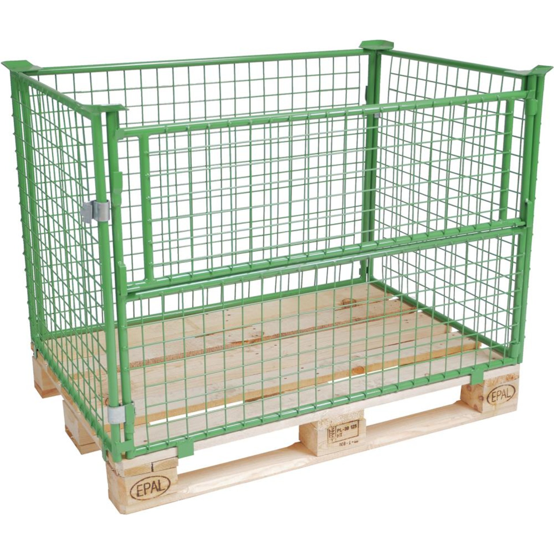 Gitteraufsatzrahmen 80cm RAL 6017 5x5