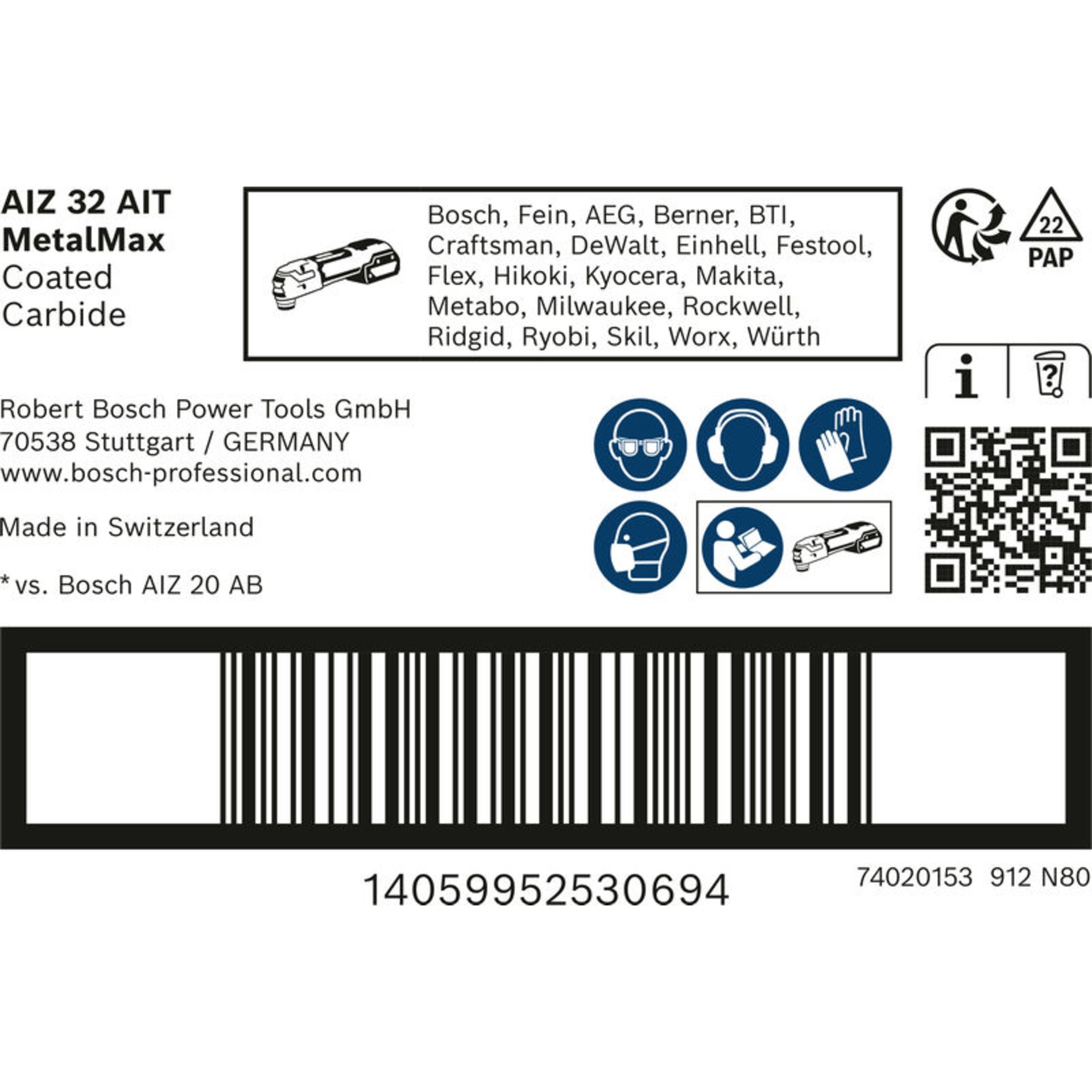 EXPERT MetalMax AIZ 32 AIT, Starlock-Aufnahme, 40 x 32 mm, 24 Stück