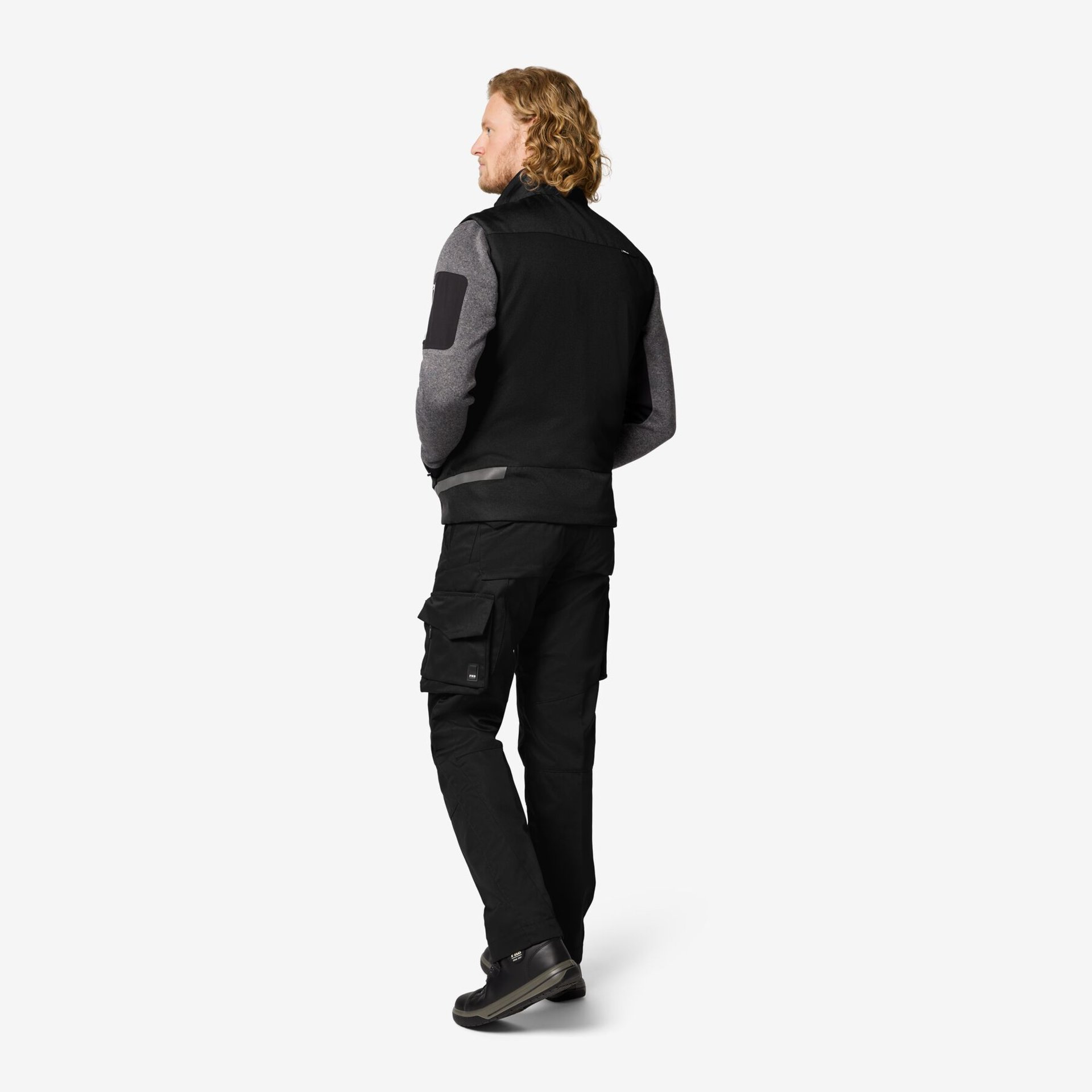 HAUKE Arbeitsweste schwarz 3XL