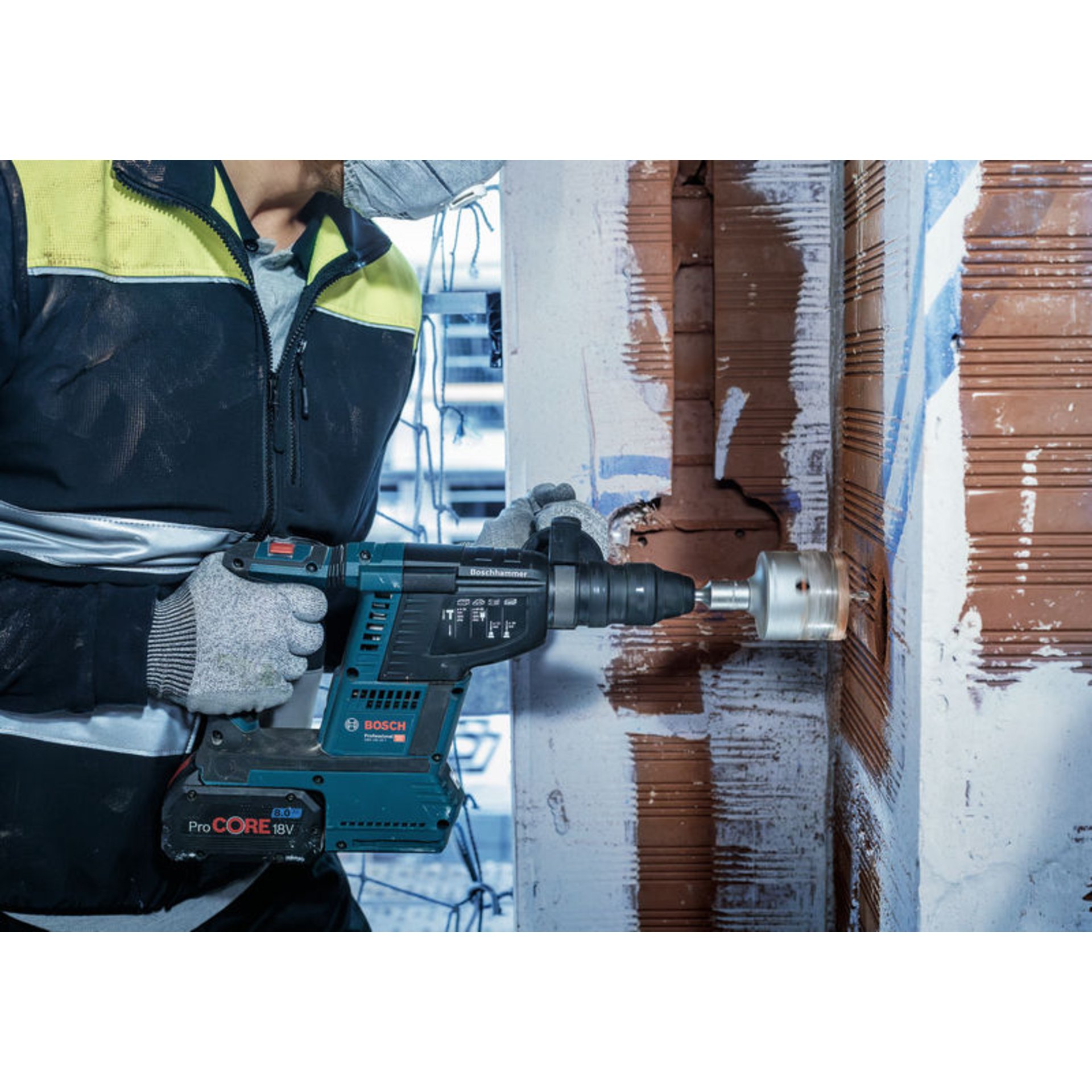PRO SDS plus-5 Bohrkronen-Set, 68 x 54 x 72 mm, 3-tlg.