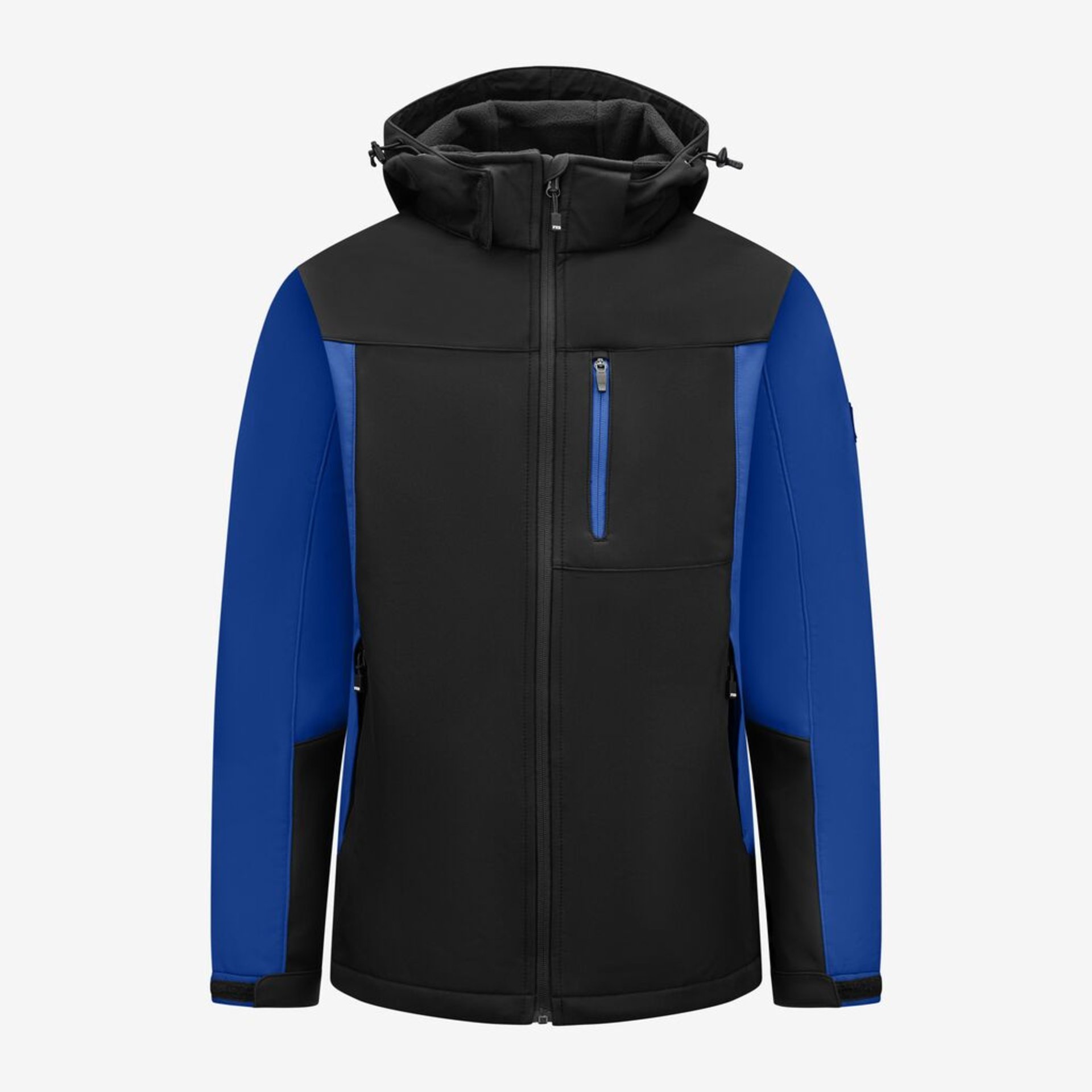 JANNIK Softshell-Jacke royalblau-schwarz 5XL