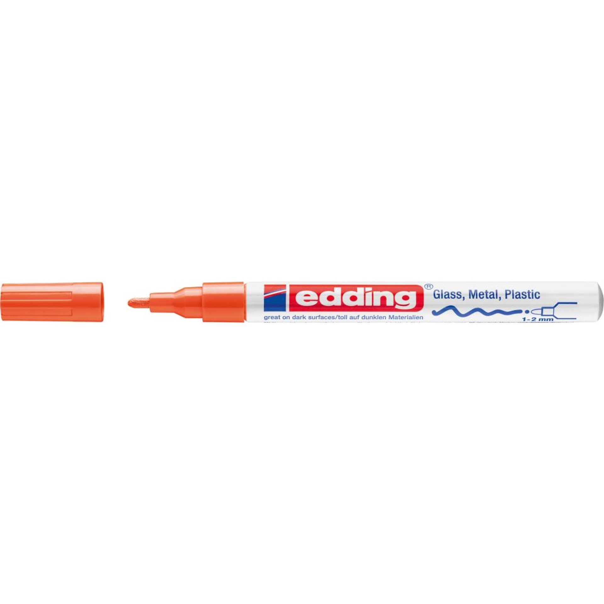 Lackmarker Nr. 751 orange Edding