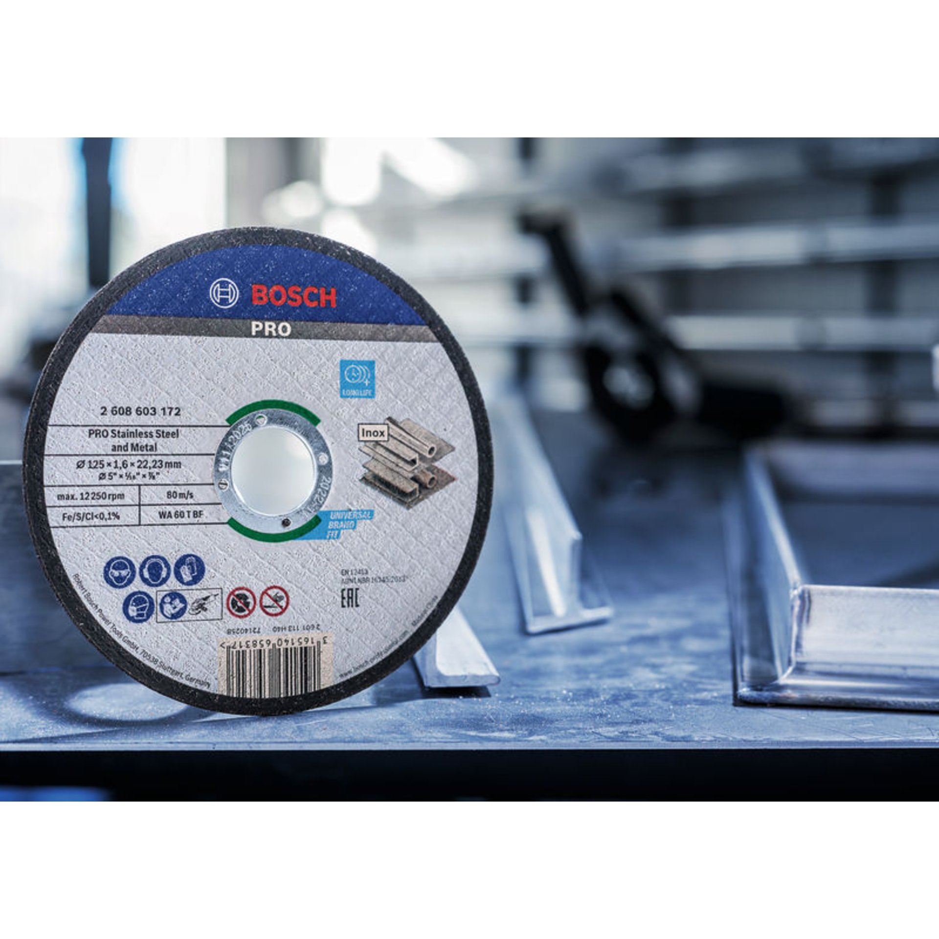 PRO Stainless Steel and Metal Trennscheibe, 115 x 1.6 x 22.23 mm