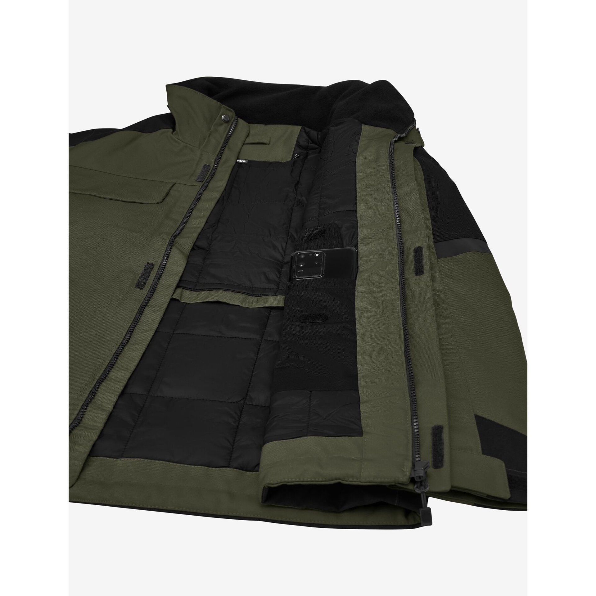 LARS Arbeitsjacke oliv-schwarz M