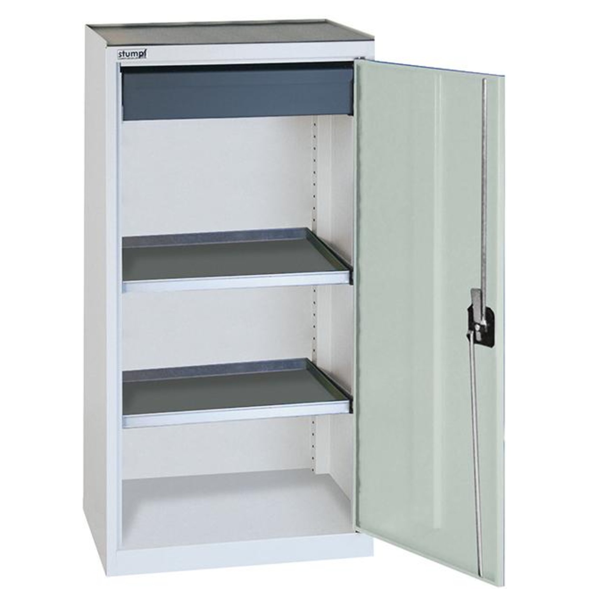 Werkzeug- und Materialschrank Serie 3000, 1 Schublade, 2 Wannenböden