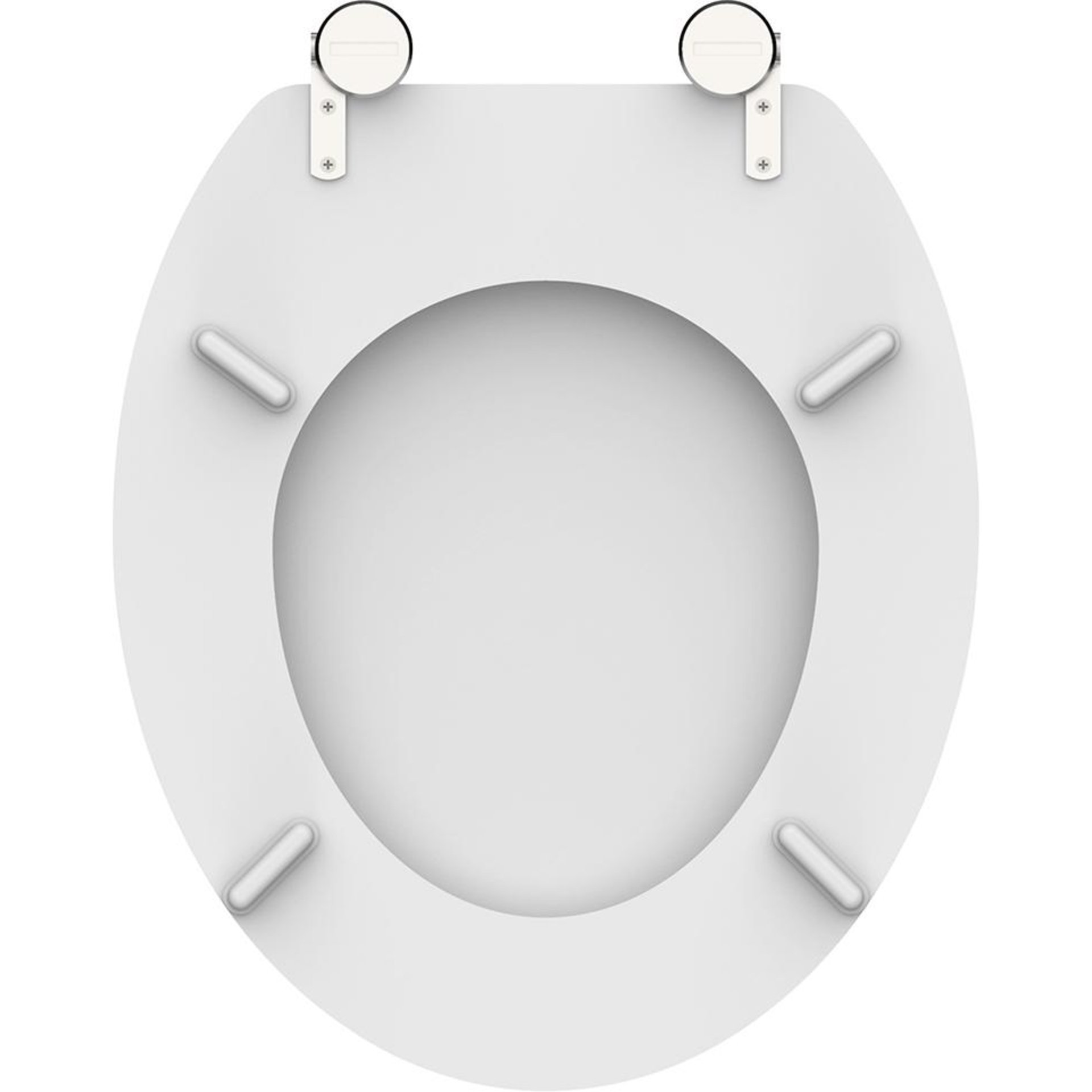 Holzkern WC-Sitz WHITE