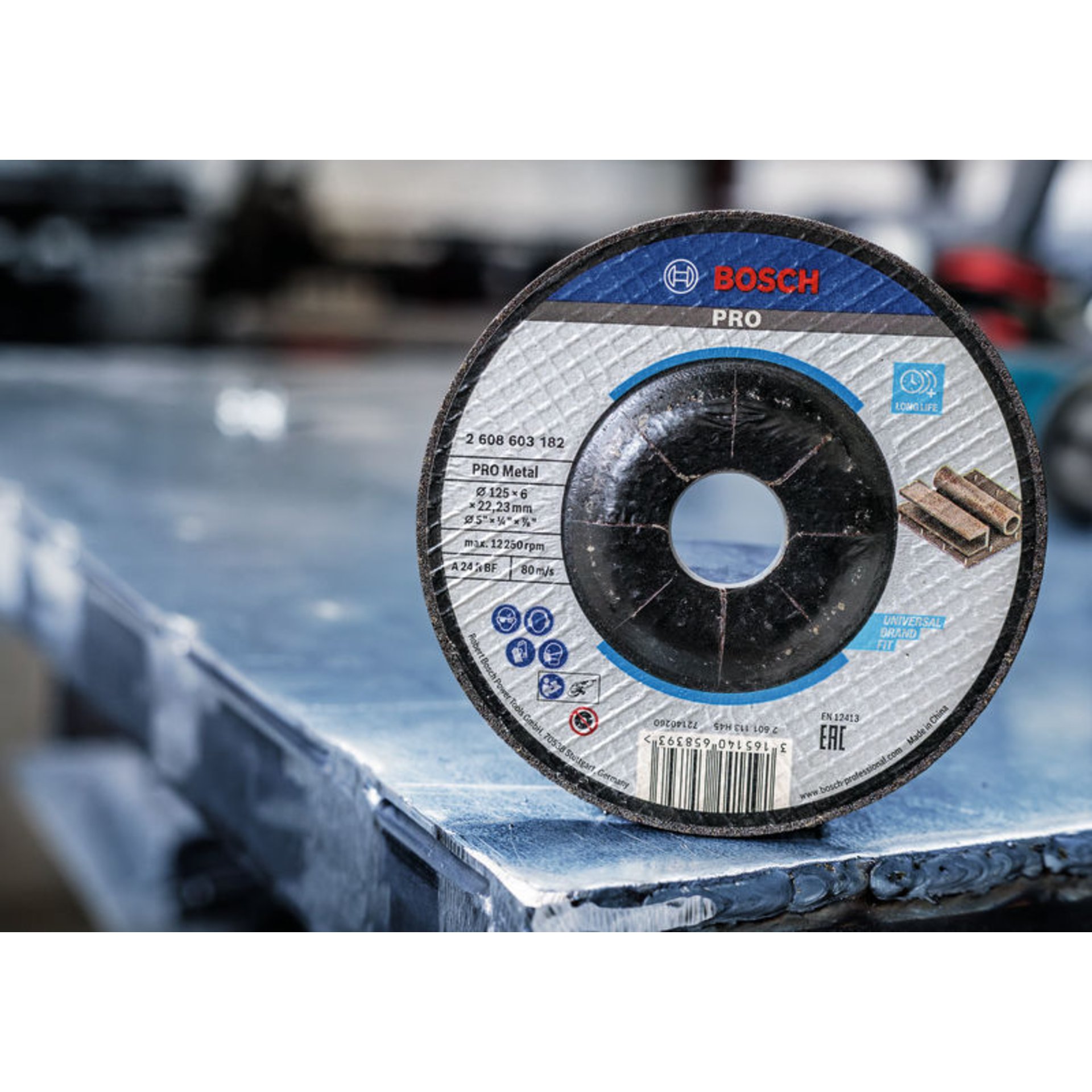PRO Metal Schleifscheibe, 115 x 6 x 22.23 mm