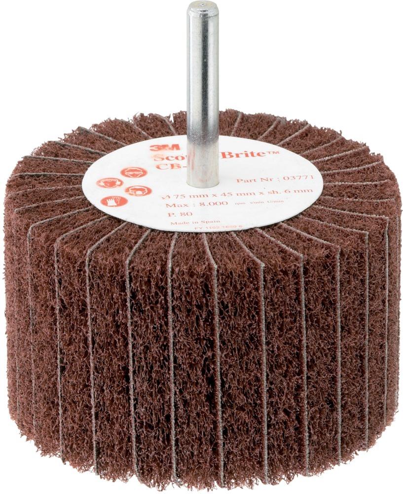 3M Lamellenbürste 76,2x45x6mm P80 A fin 3M Lamellenbürste 76,2x45x6mm P80 A fin