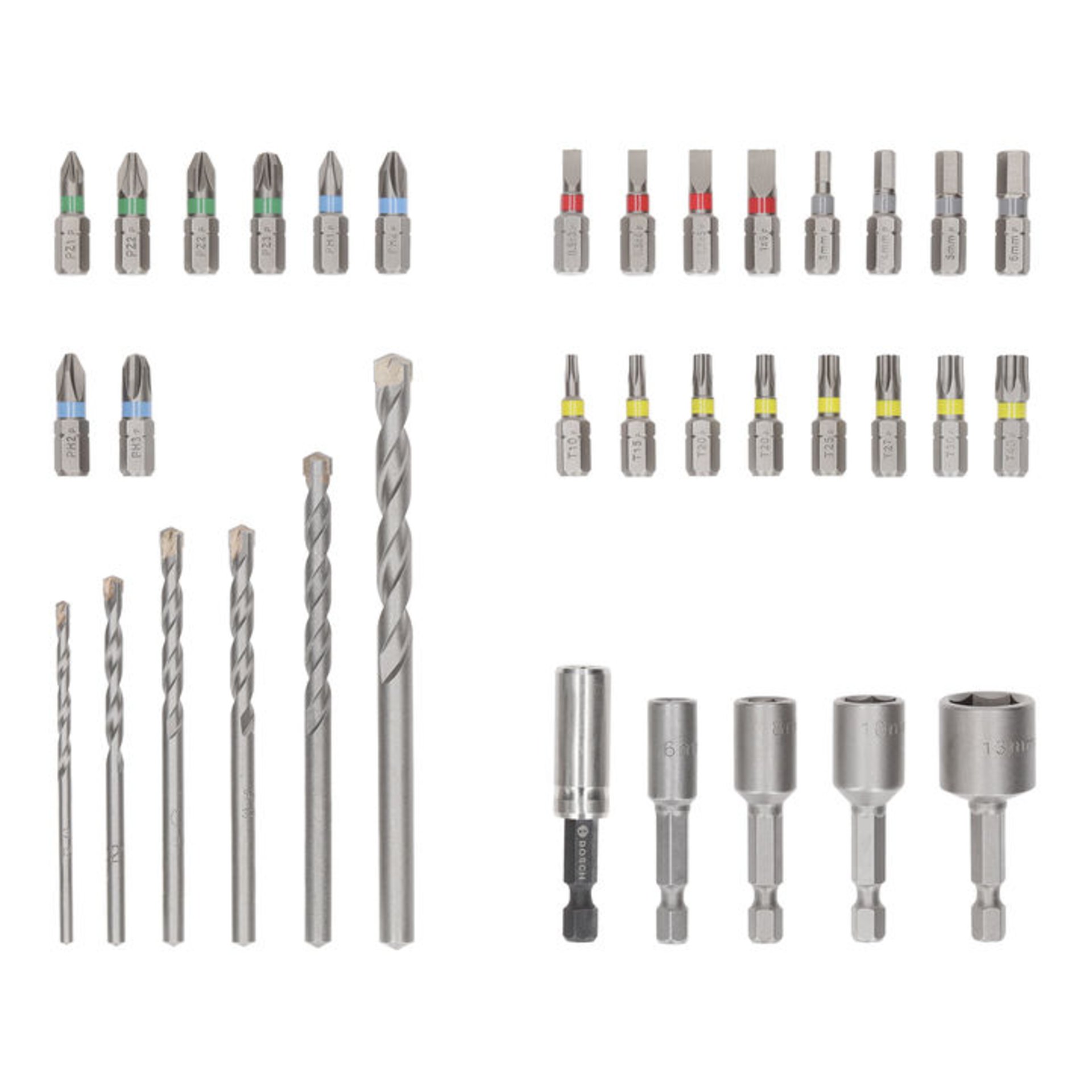 Extra Hard Schrauberbit- und CYL-3 Bohrer-Set, 35-tlg.