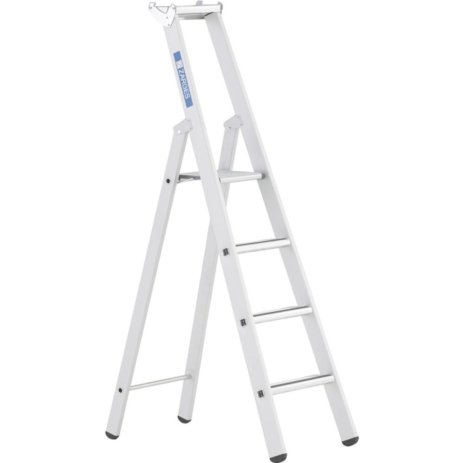 Stufenleiter Saferstep S 4 Stufen Plattformhöhe 1,06 m Arbeitshöhe 3,10 m ZARGES