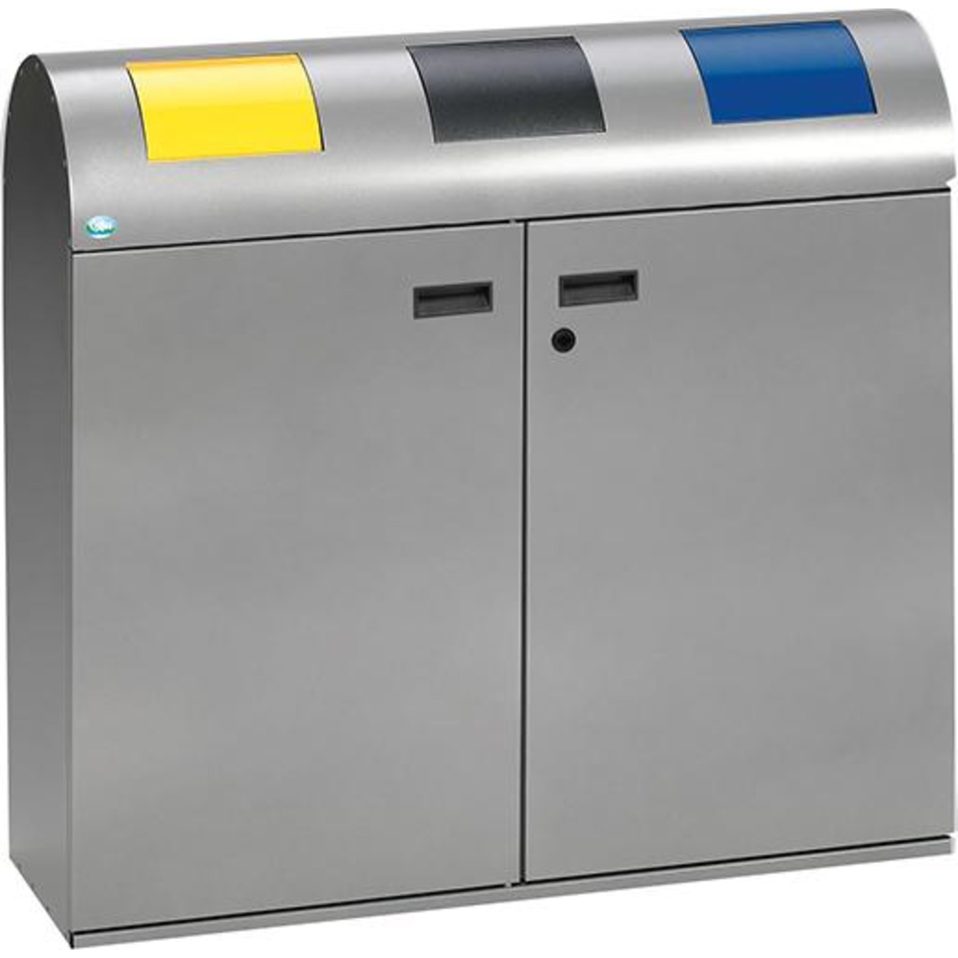 Wertstoffsammelstation WS 100R silber