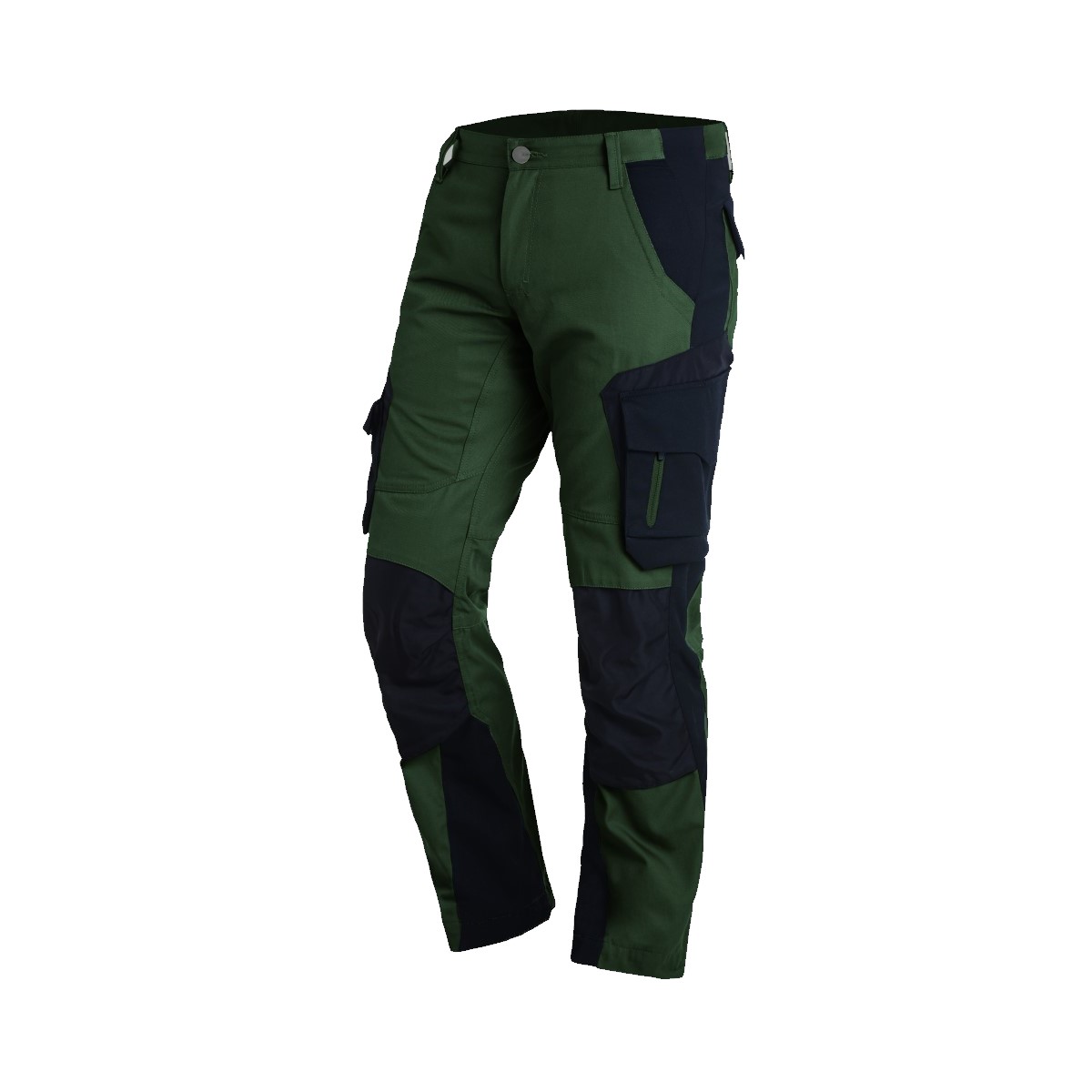 FHB FLORIAN Arbeitshose oliv-schwarz Gr. 56