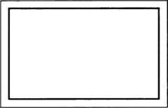 Leerschild 250x150mm weiß-schwarz Leerschild 250x150mm weiß-schwarz