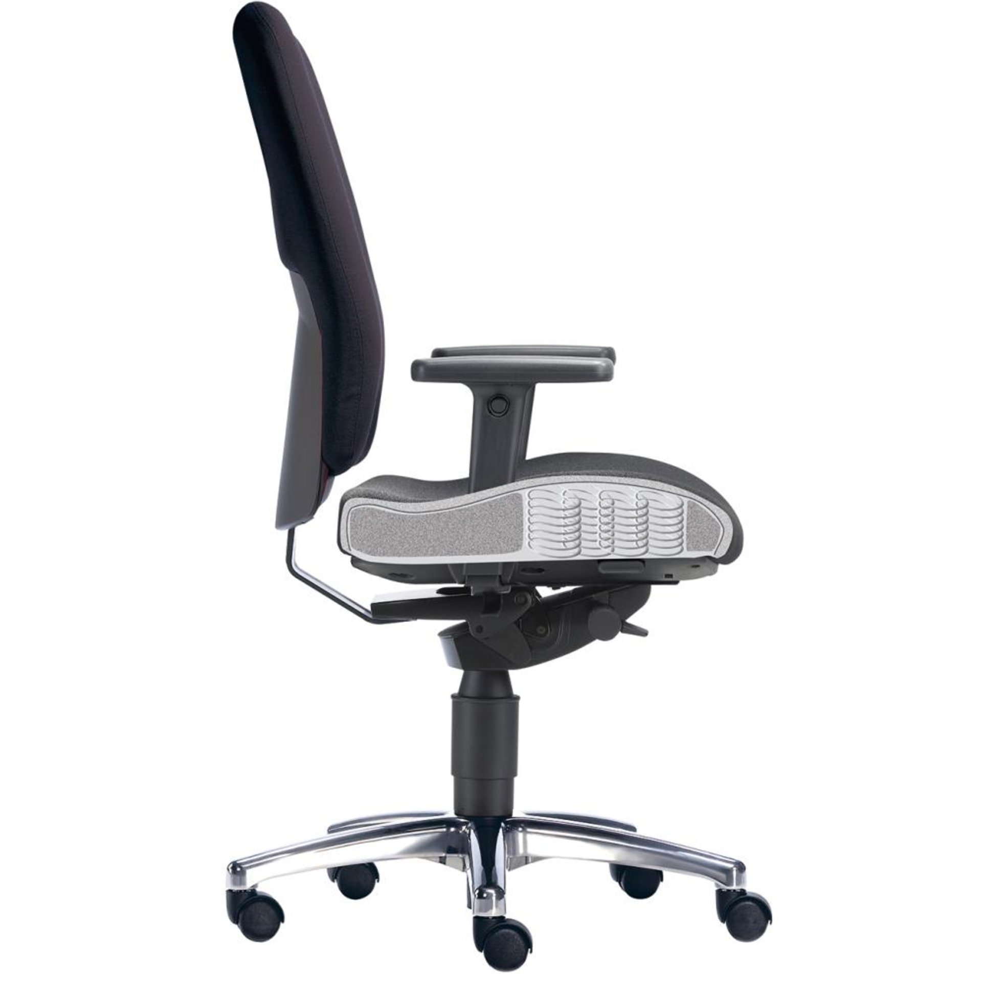 Profi-Bandscheibenstuhl Profi-Sitz bordeaux belastbar bis 120 kg