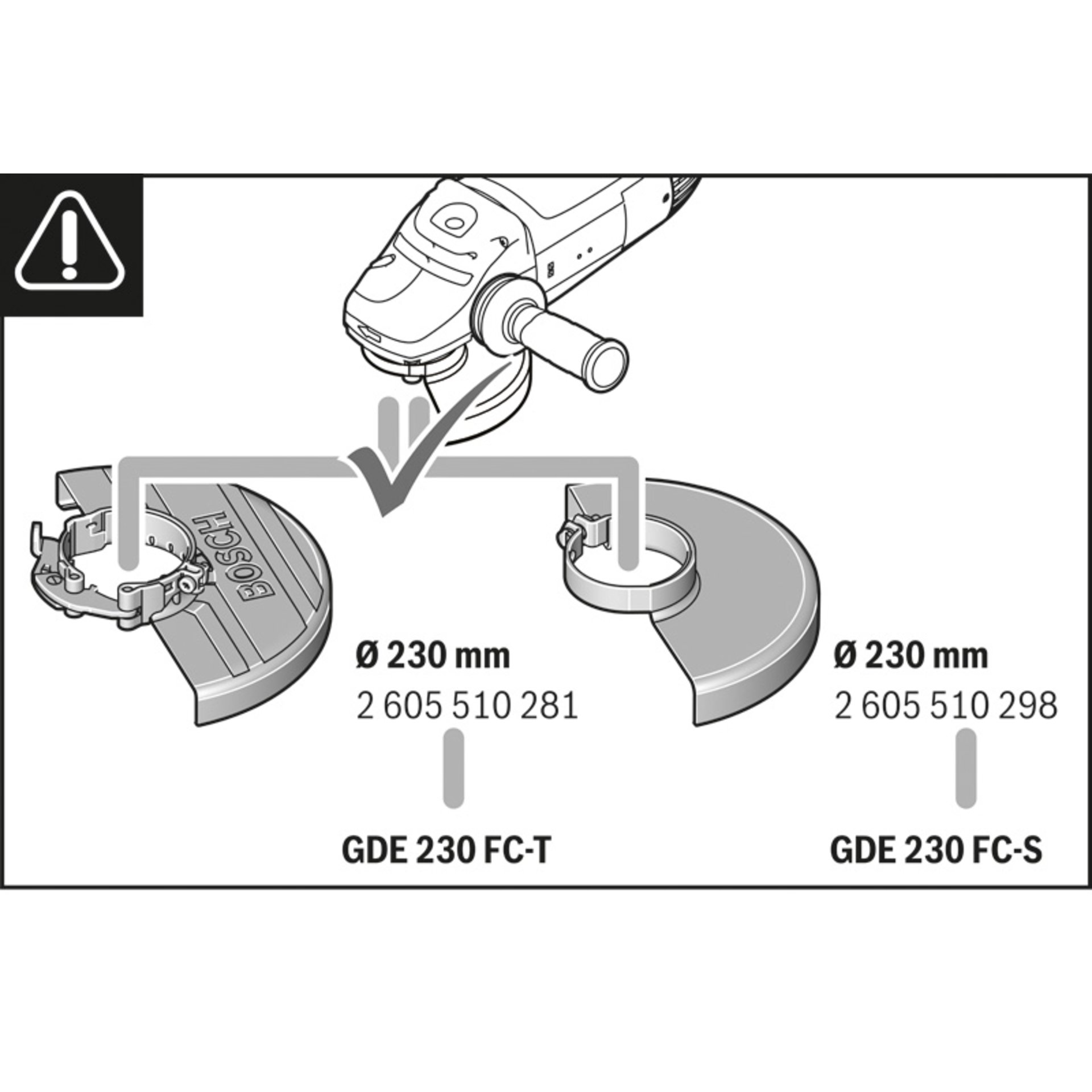 Absaughaube Full Cover GDE 230 FC-T, Systemzubehör