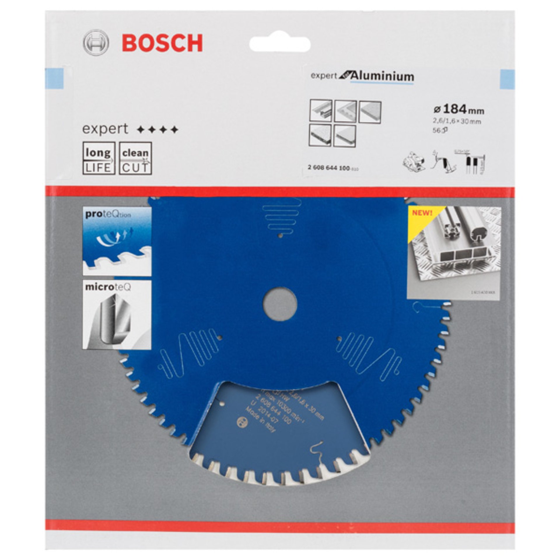 Kreissägeblatt Expert for Aluminium H 184 x 30, Z56