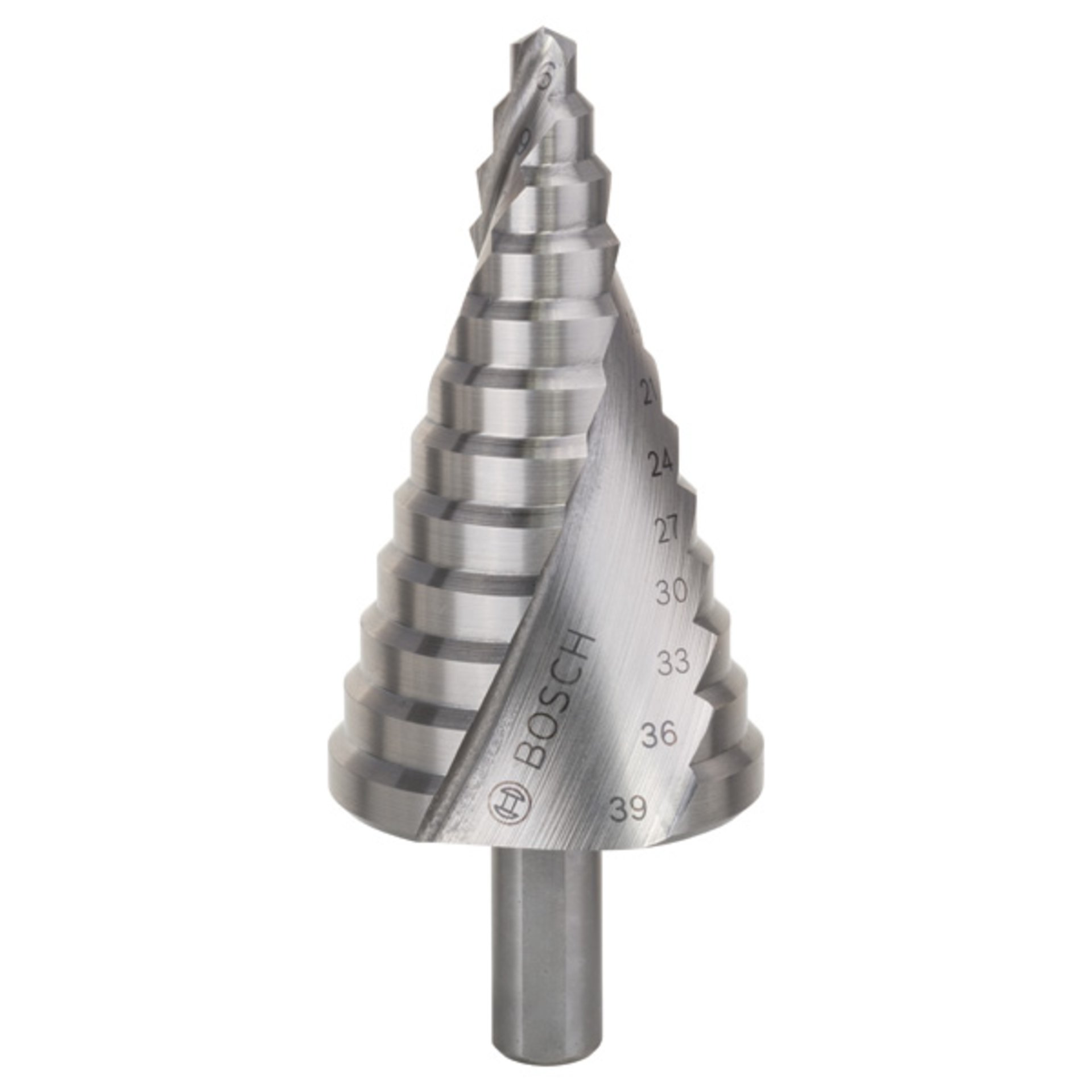 Stufenbohrer HSS, 6 - 39 mm, 10 mm, 93,5 mm, 13 Stufen