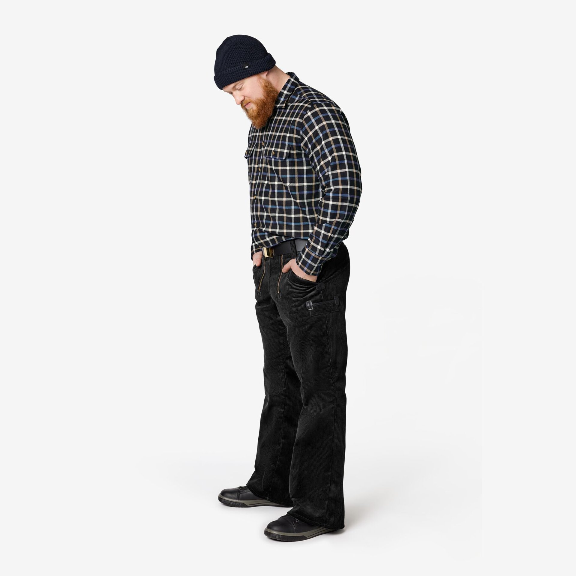 FALK Zunfthose Genuacord schwarz 40