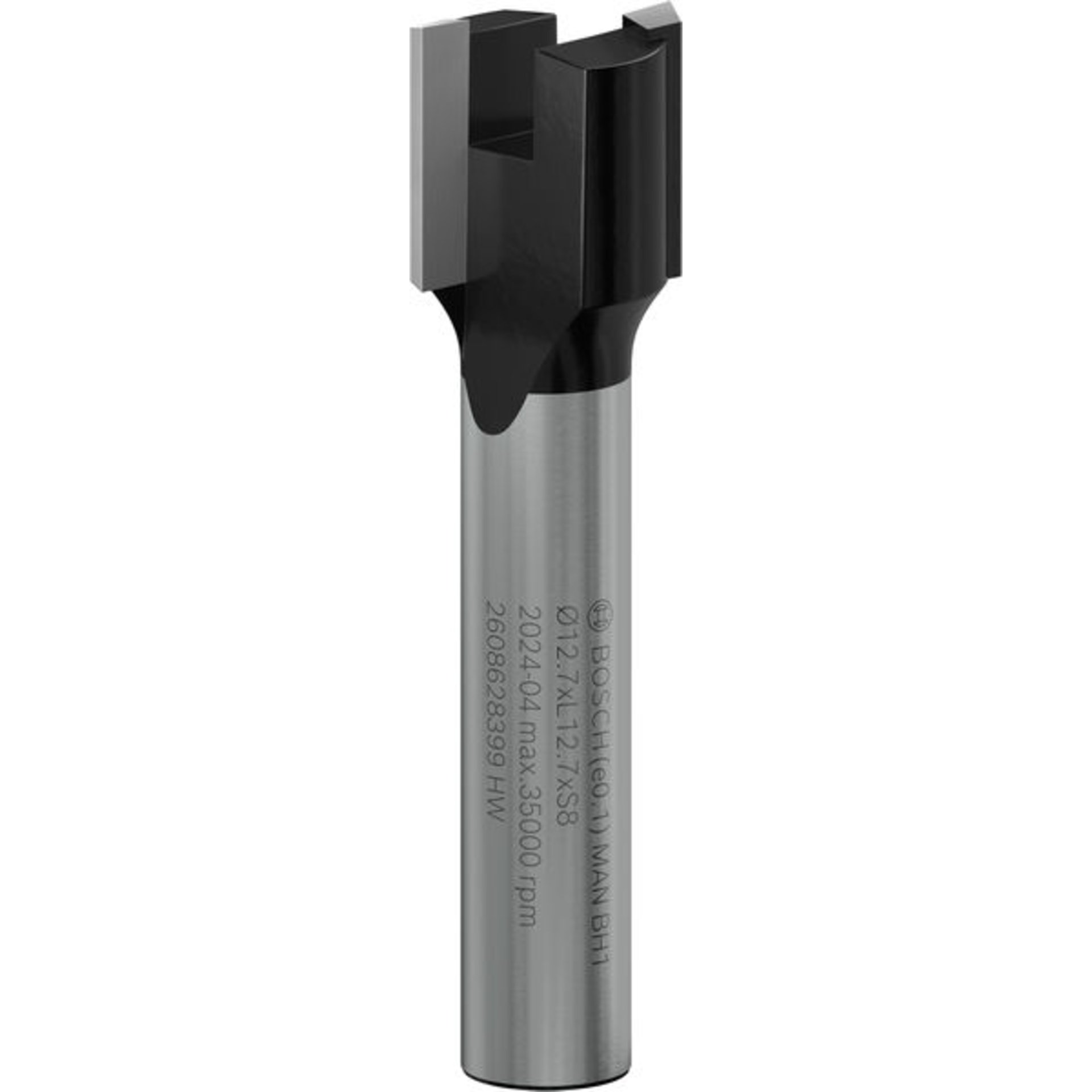 PRO Scharniernutfräser, zweischneidig, Ø 12,7 x L 12,7, Schaft 8 mm
