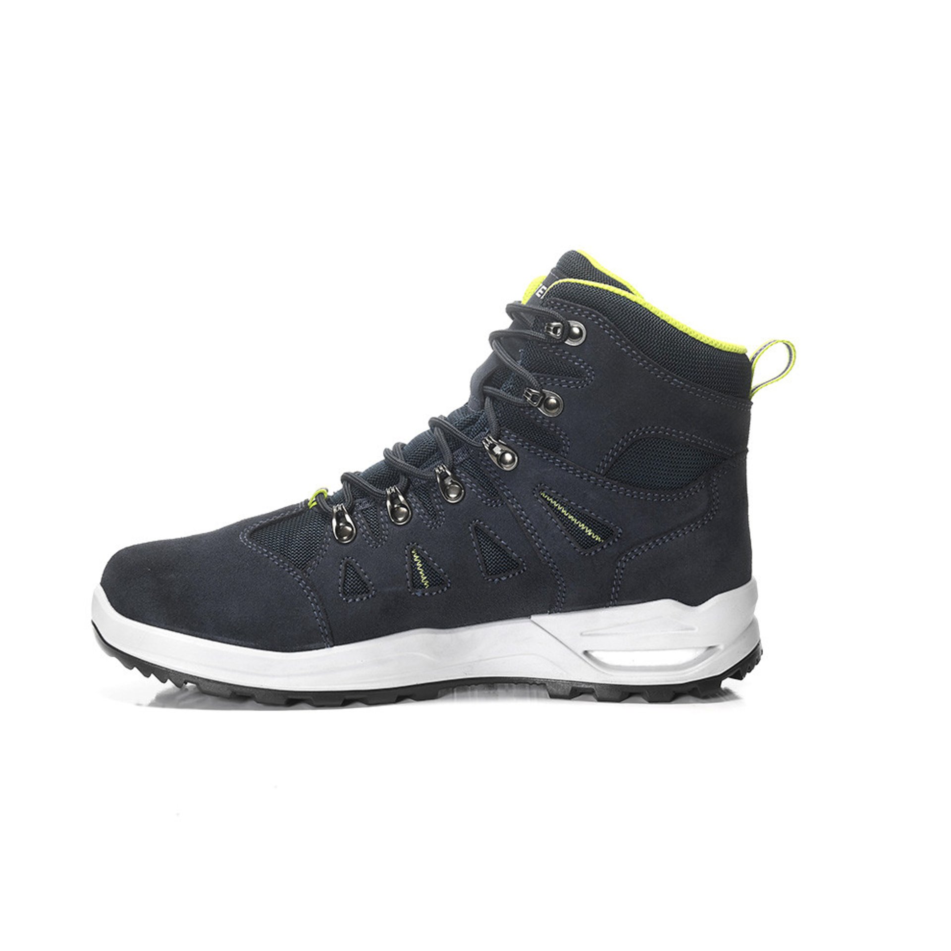 Berufsstiefel RILEY XXF GTX blue-lime Mid ESD O2 WR CI, Gr. 44