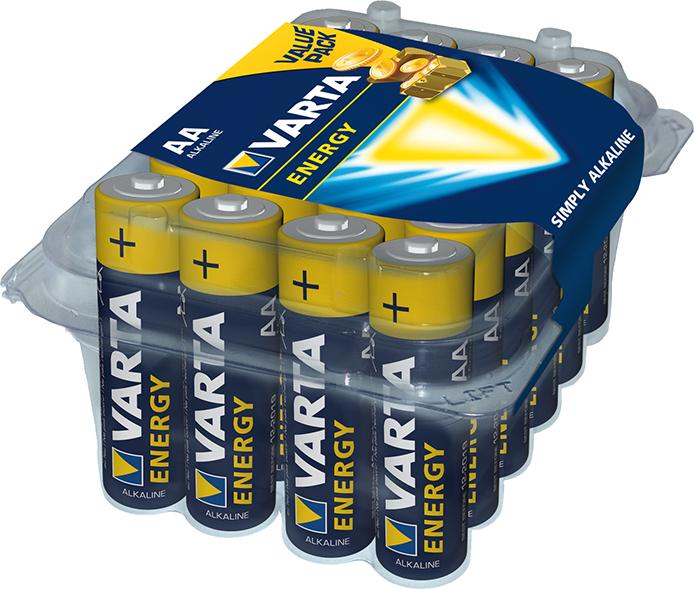 Varta Batterie Energy AA 24er Box