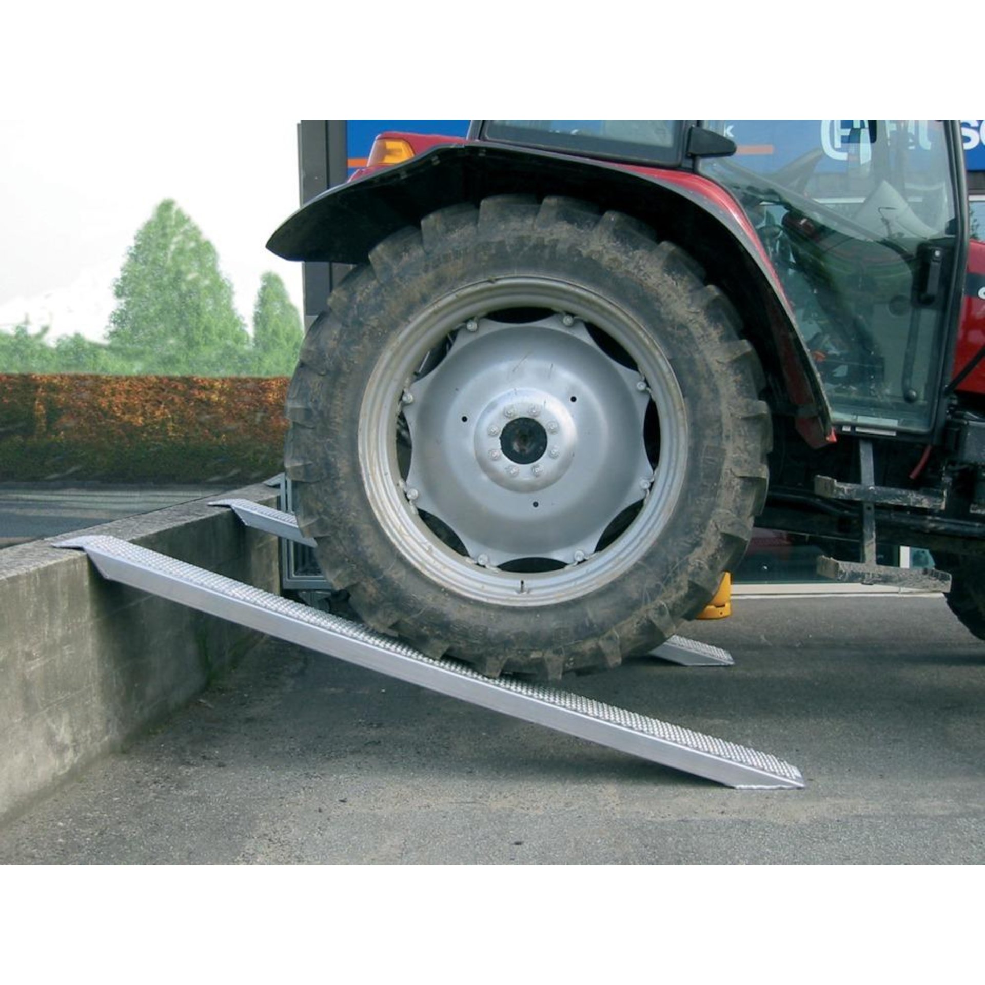 Auffahrschiene o.Rand Alu1500 mm, 400 kg PAAR