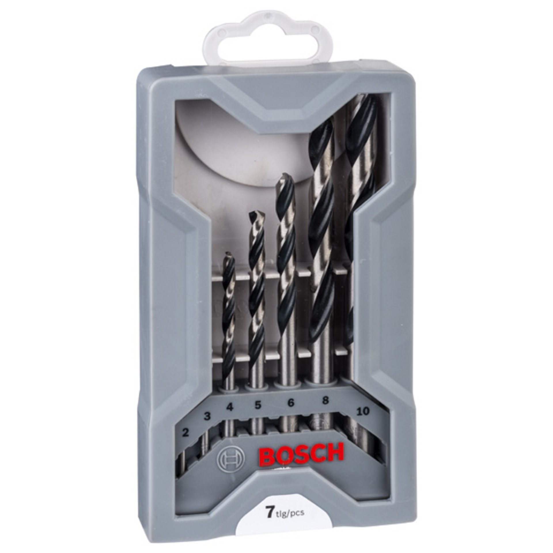 HSS-Spiralbohrer-Set, PointTeQ, 7-tlg., Mini-X-Line, 2-8 mm