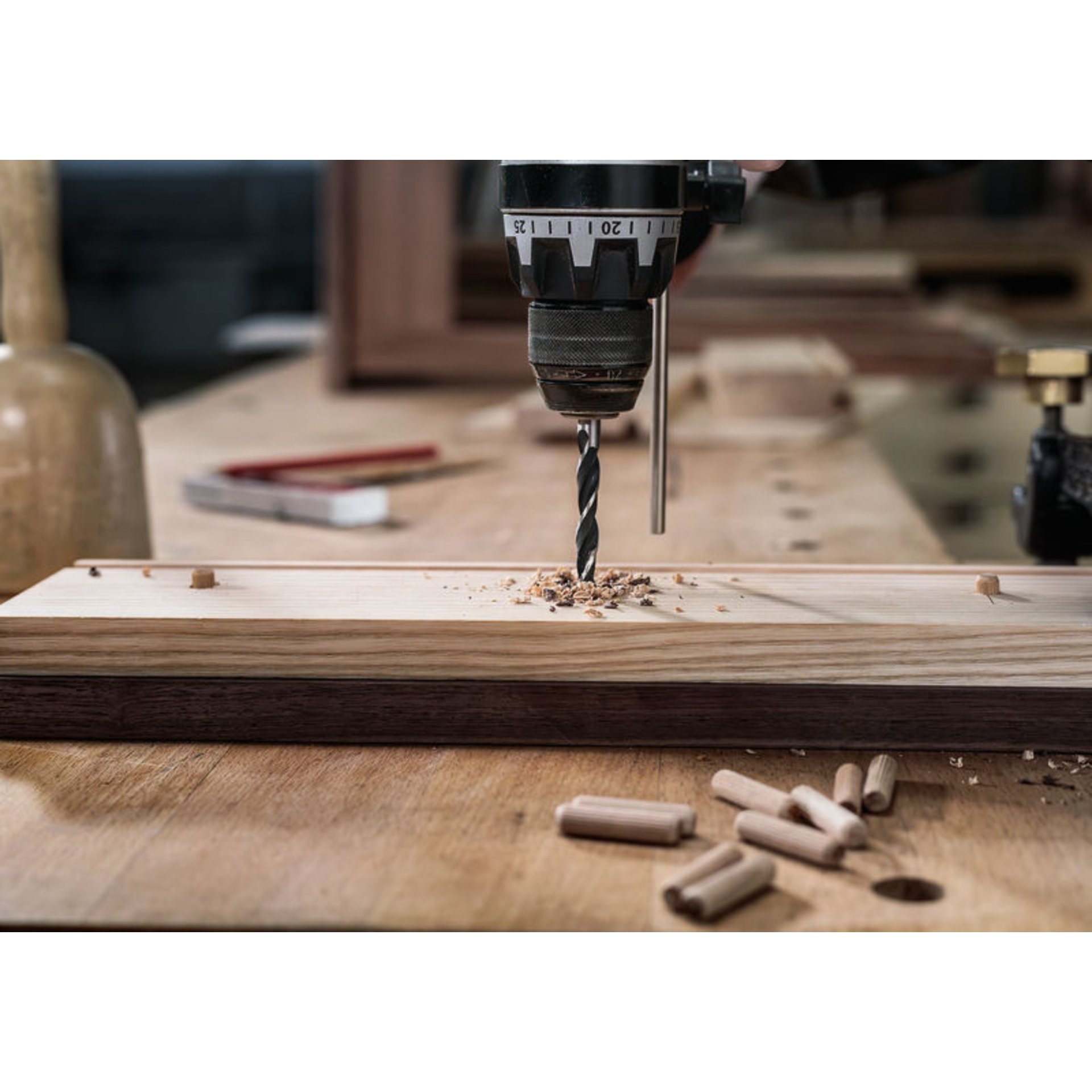 PRO Wood Holzspiralbohrer Set. 5-tlg.