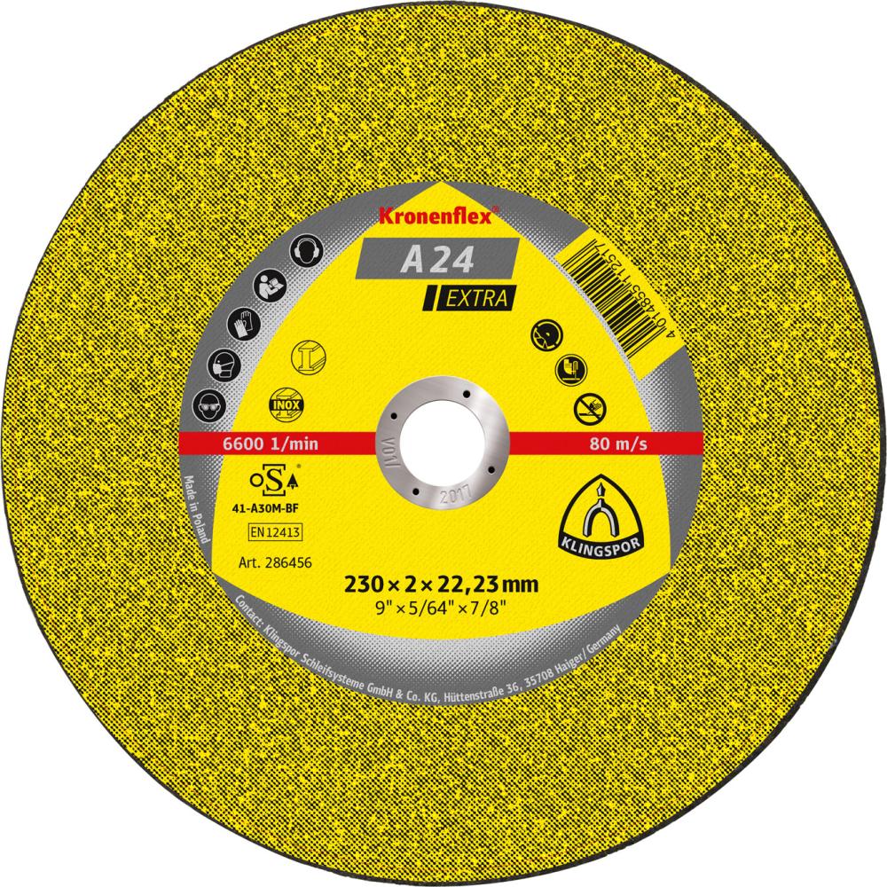 Klingspor Trennscheibe A24 Extra 180x3,0mm gera.