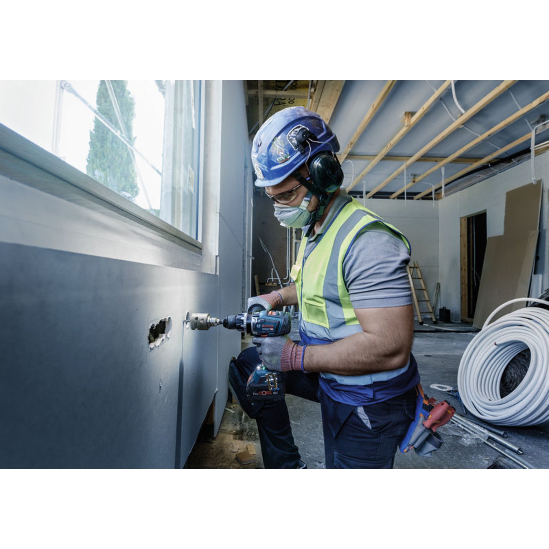 PRO Multi Material Lochsäge, 43 mm, mit Gewinde