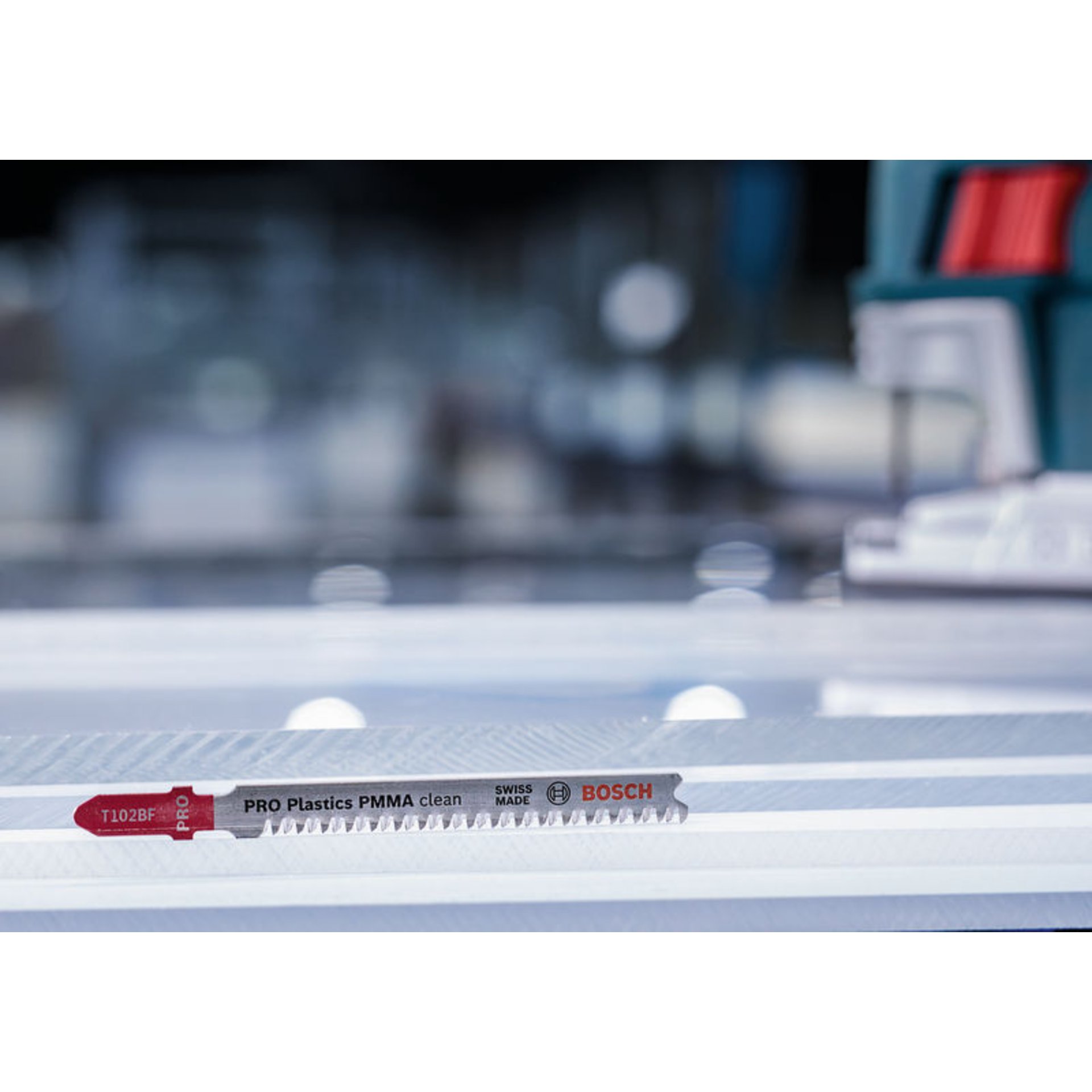 PRO Plastics PMMA clean T102BF Stichsägeblatt, 92 mm, 5-tlg.