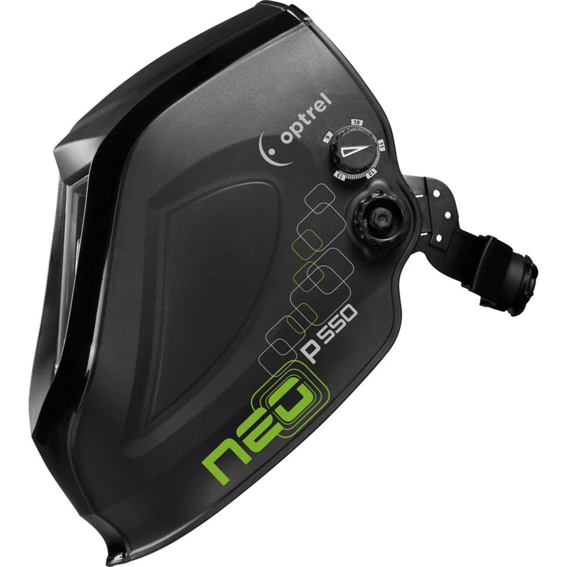 Automatik-Schweißerhelm p550, schwarz OPTREL