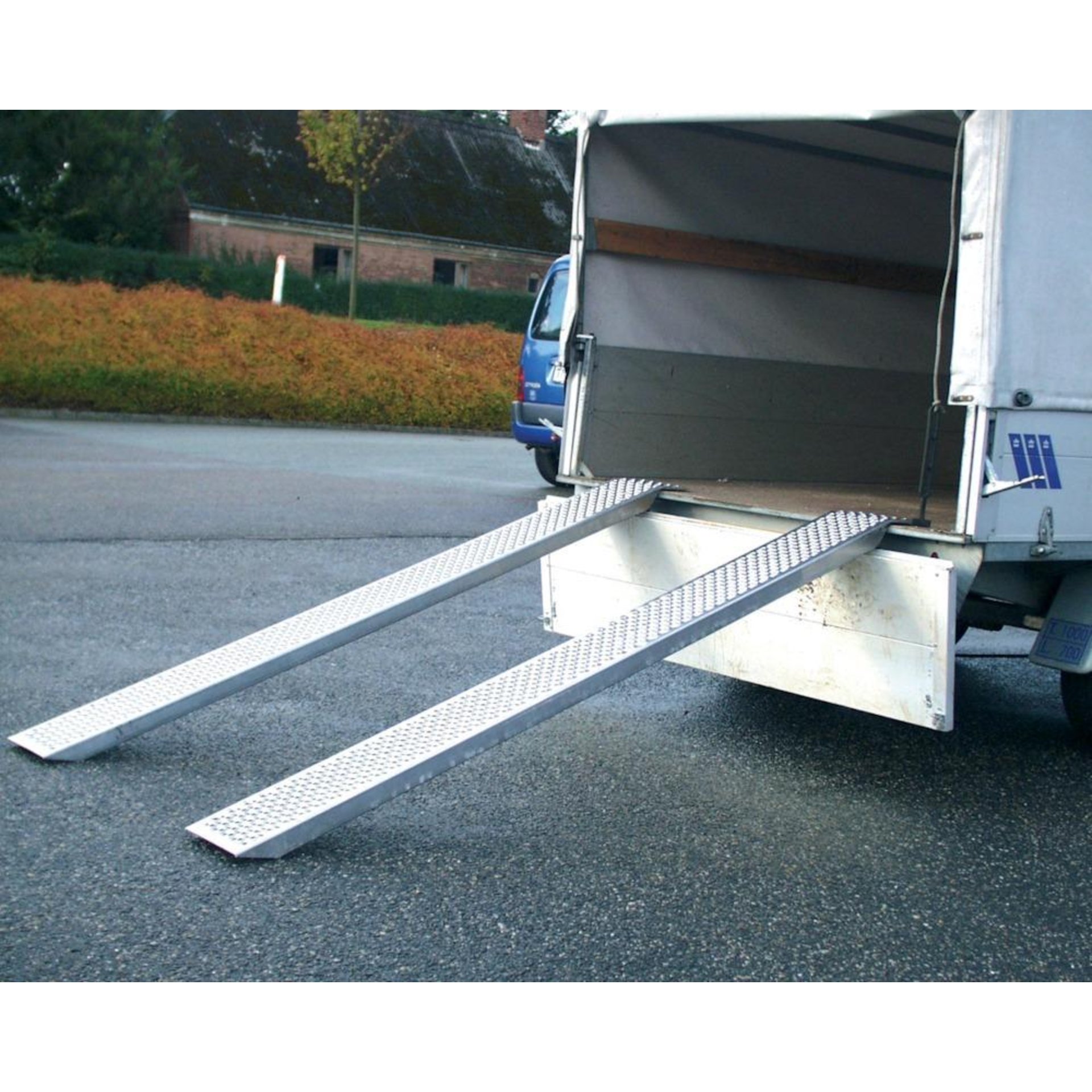 Auffahrschiene o.Rand Alu1500 mm, 400 kg PAAR
