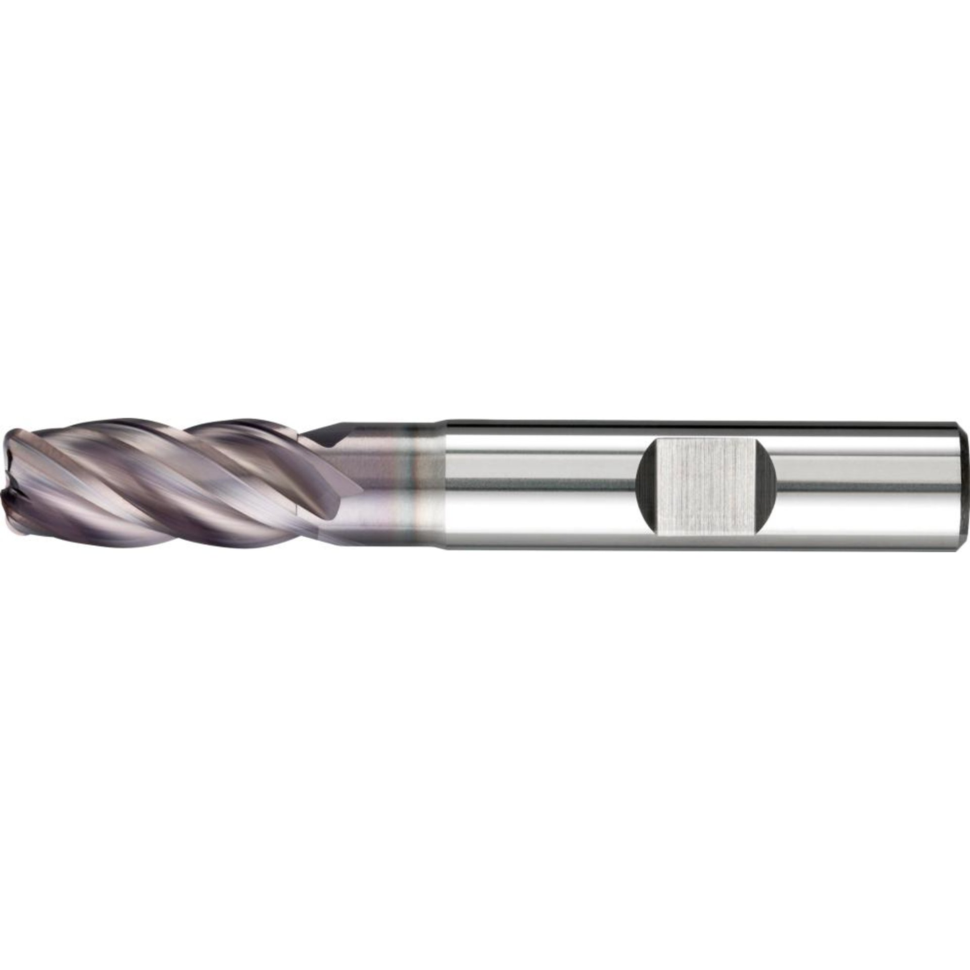 Torusfräser VHM HPC TiAlN UNI Z4 Schaft HB 35/38 Grad Werksnorm 12mm ER1mm FORMAT