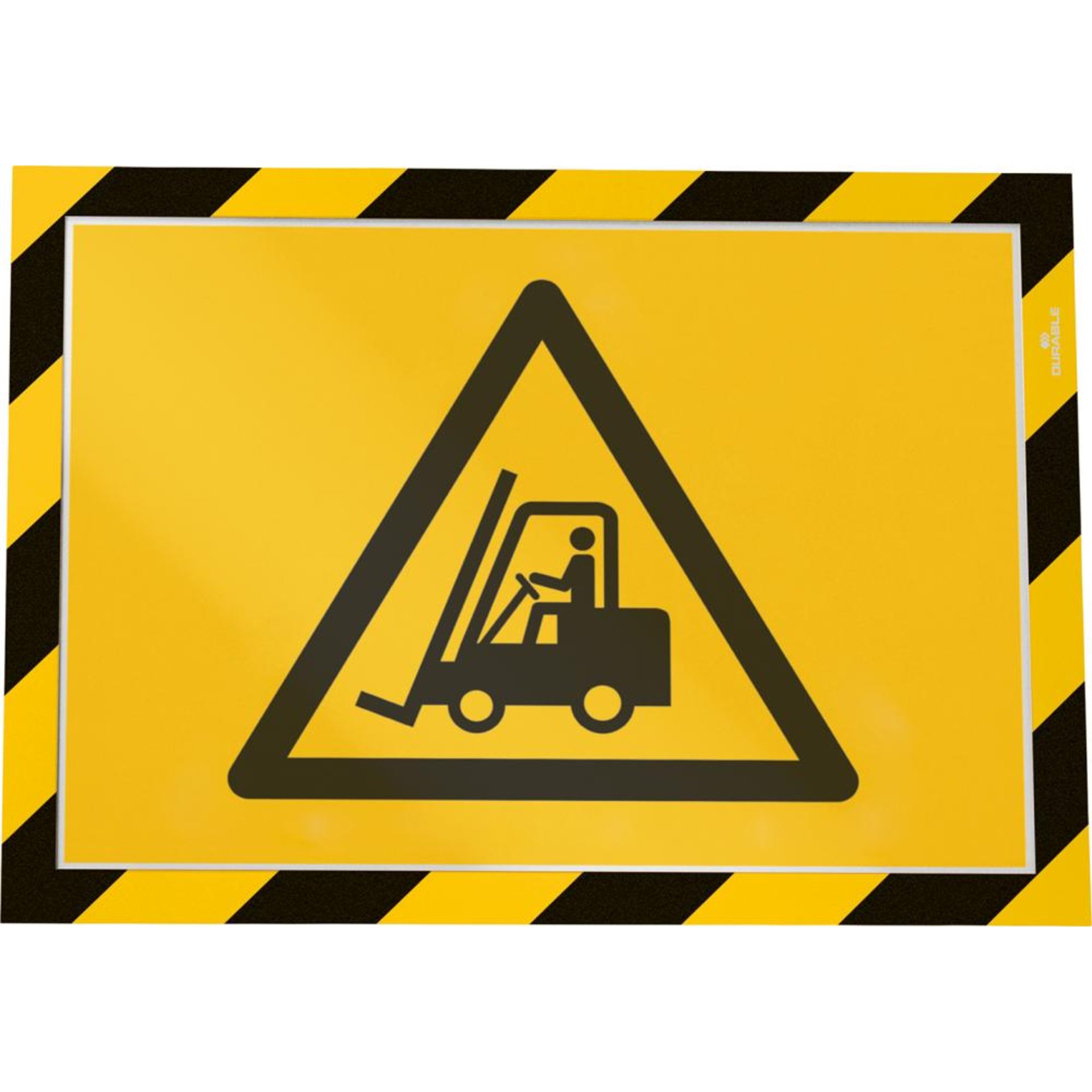 Magnetrahmen SECURITY A4 DURAFRAME gelb/schwarz