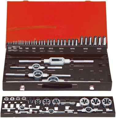 Format Handgewindebohrer-Set DIN352 HSS M3-20 Format Handgewindebohrer-Set DIN352 HSS M3-20