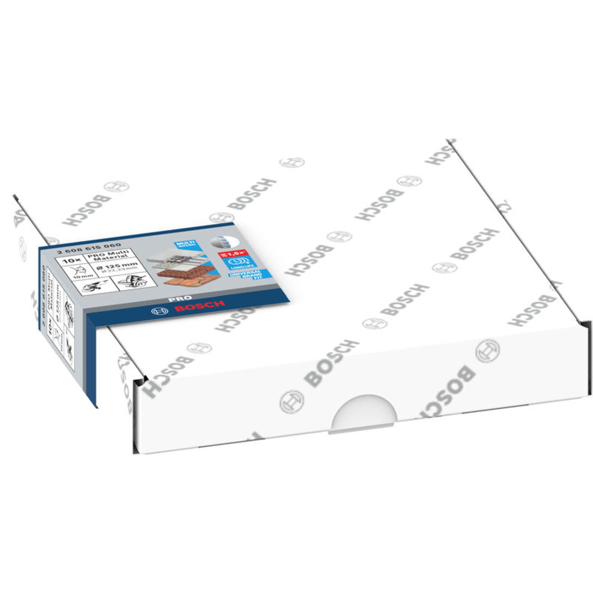 PRO Multi Material Diamanttrennscheibe, 125 x 22,23 mm, 10-tlg.