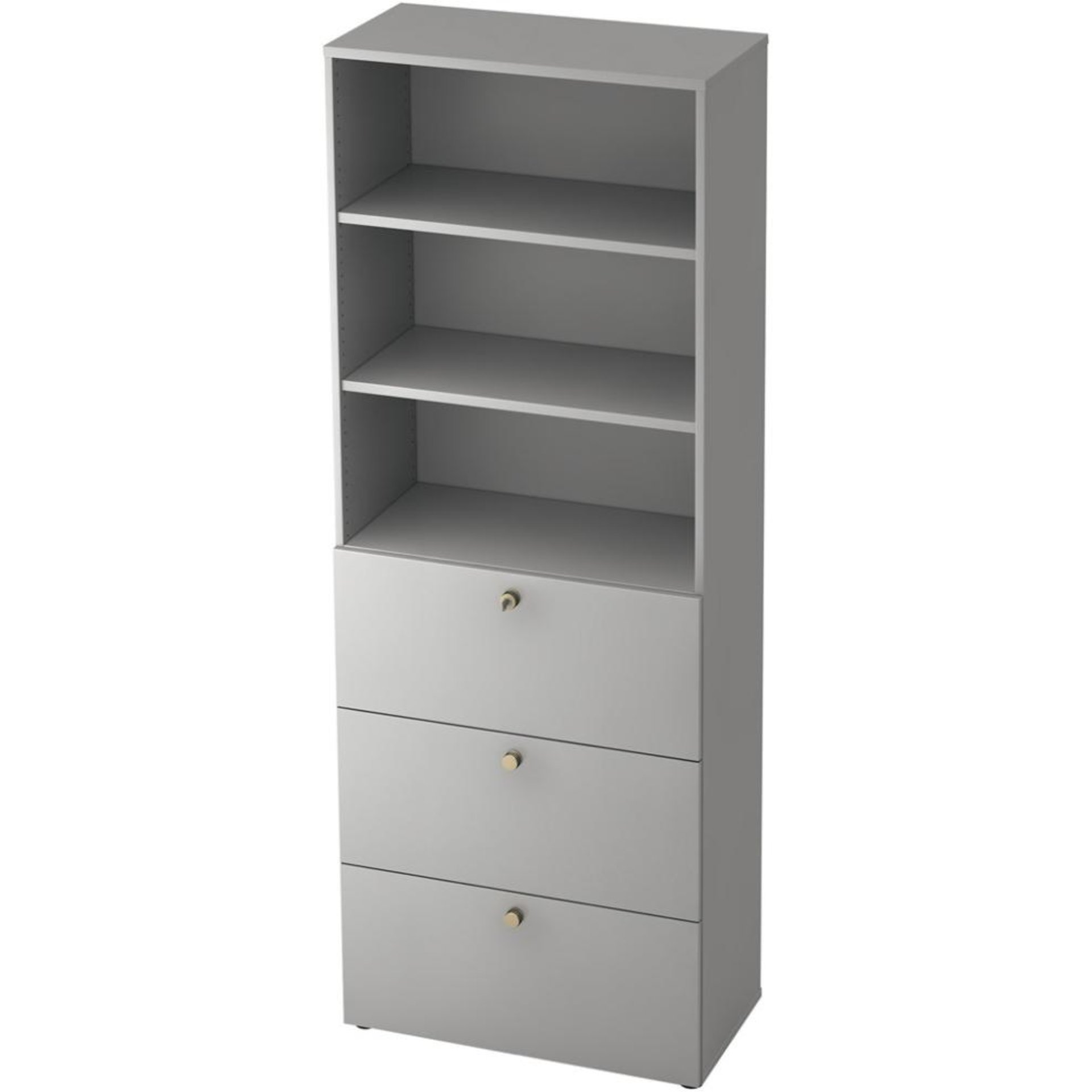 HR-Auszüge Profi Grau 6 OH, 80x42x215,6mm