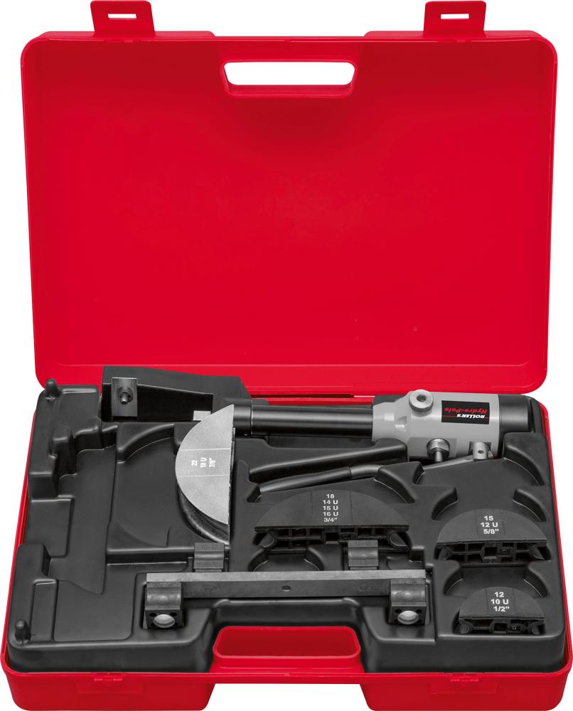 Roller Handrohrbieger-Set Hydraulik Hydro-Polo 12-22 Roller Handrohrbieger-Set Hydraulik Hydro-Polo 12-22