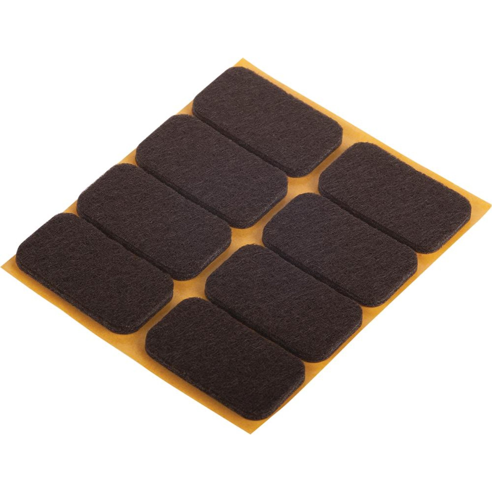 Filzgleiter klebend braun22x36mm Inh.8 St. fix-o-moll
