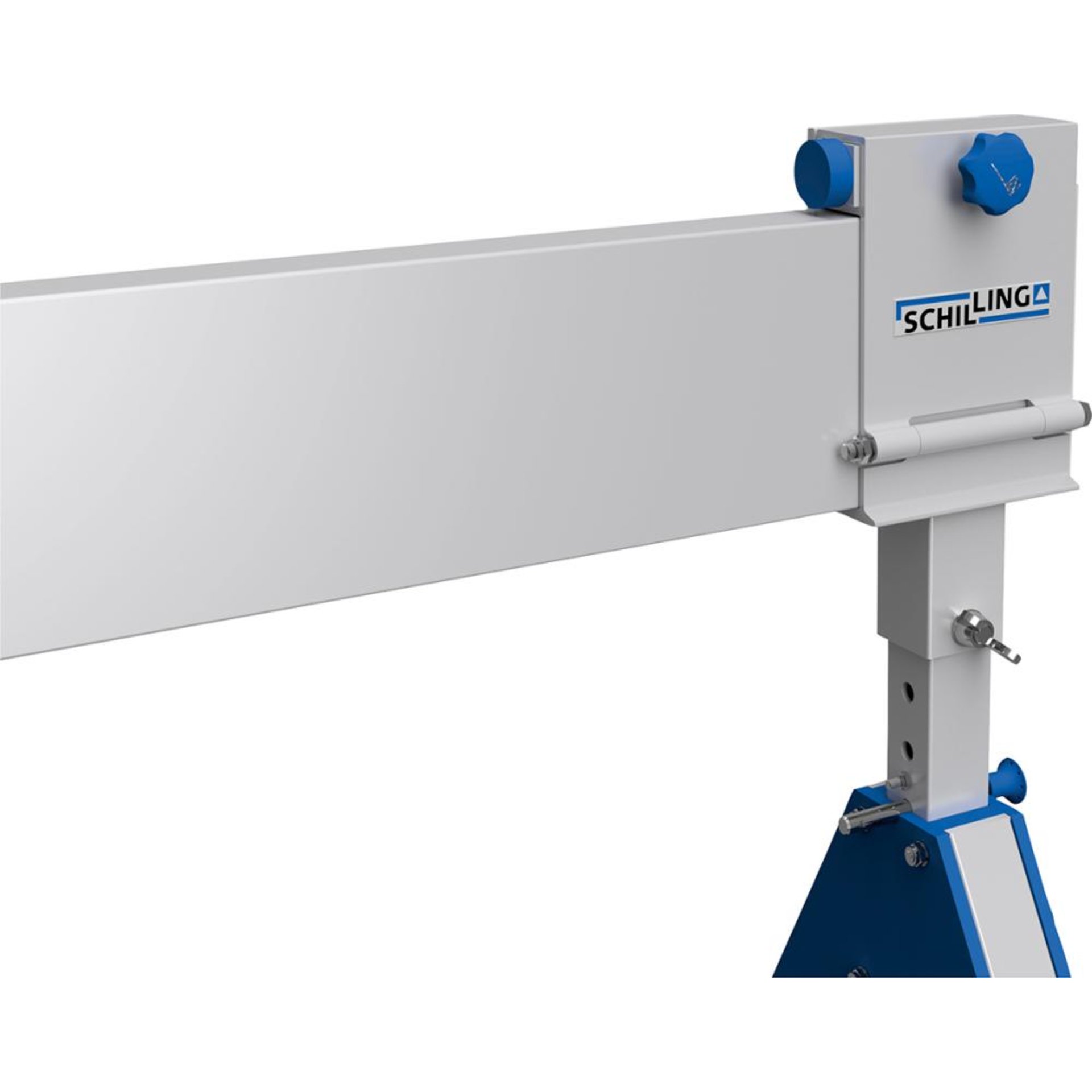 Aluportalkran stationär H1249-2349 mm 500 kg TL 4000 mm Alu-Einzel-Träger