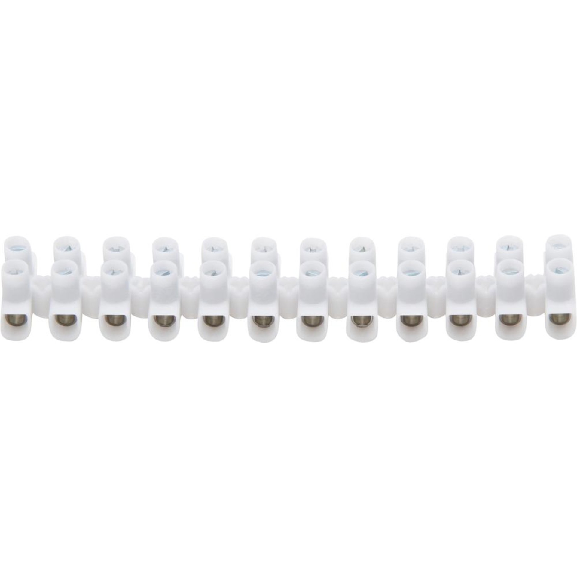 PVC-Lüsterklemmleiste 12p2,5-4 qmm, natur, a2 SB Kopp