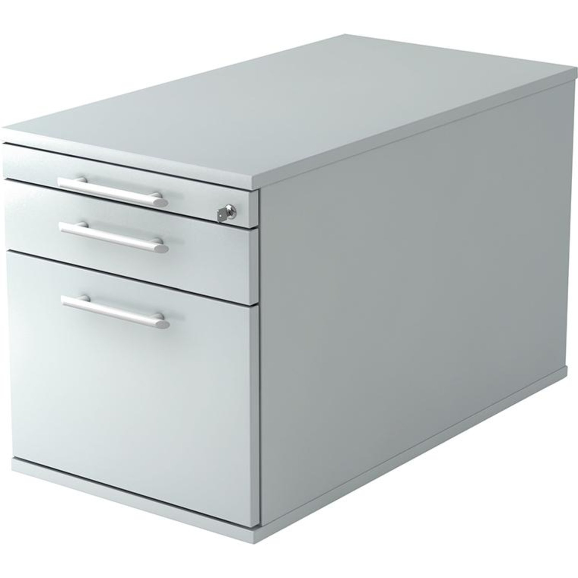 Rollcontainer zur Schreibtisch-Serie Solid, 1 Schub, 1 Hängeregisterauszug