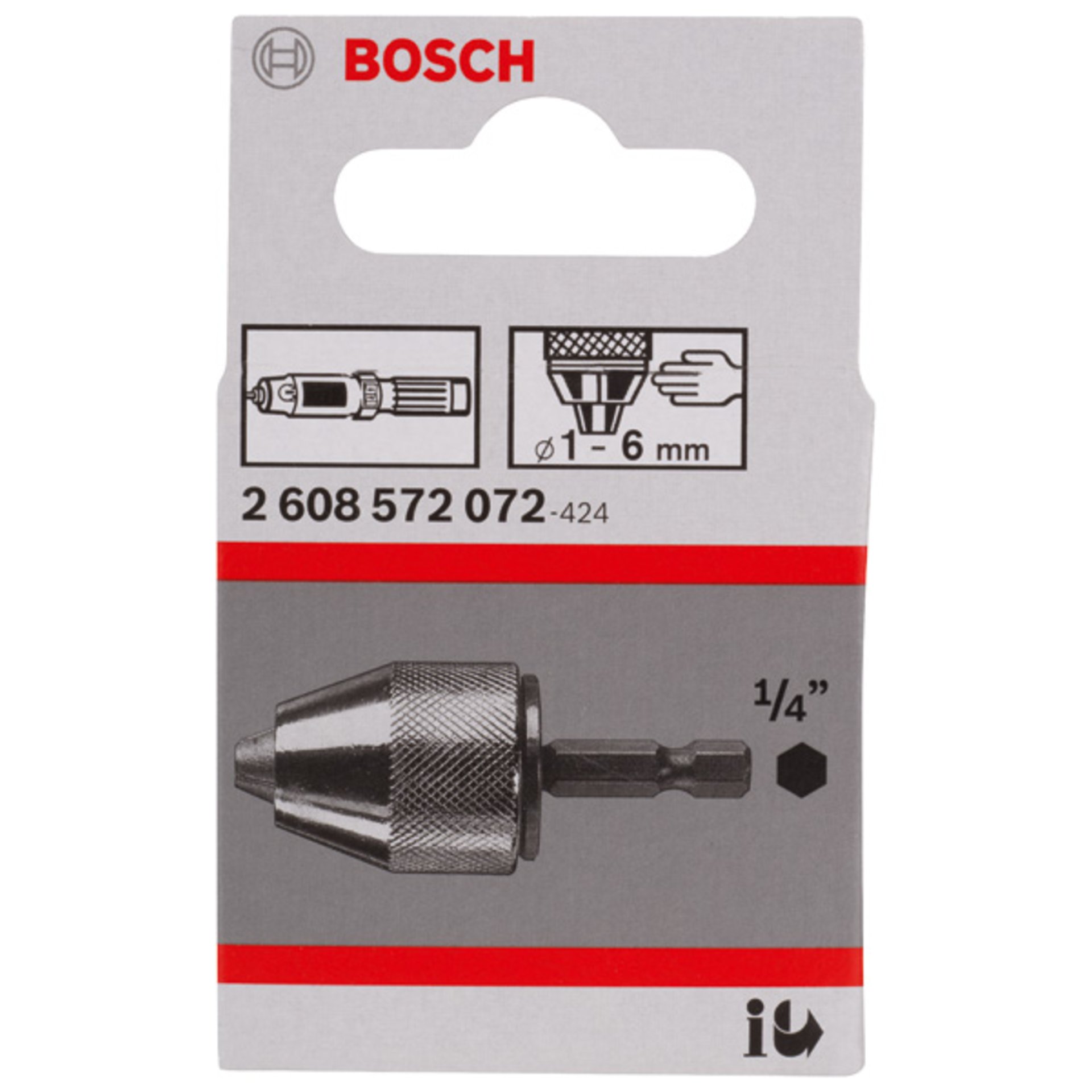 Schnellspannbohrfutter bis zu 6 mm