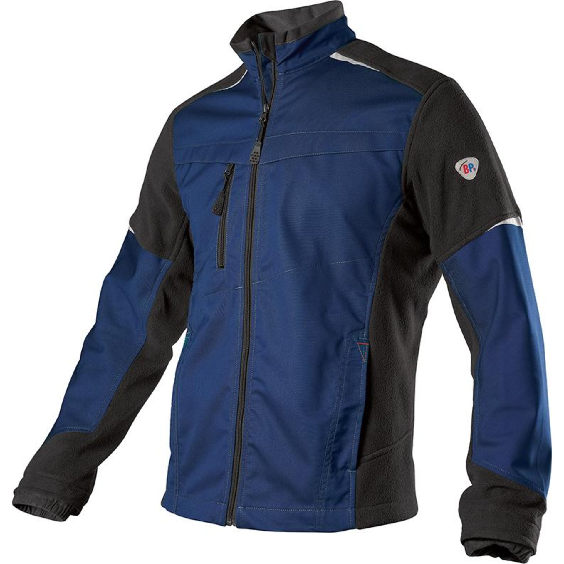 He.Funkt.Jacke 1992 570, Gr.52/54L,nachtblau/schw.