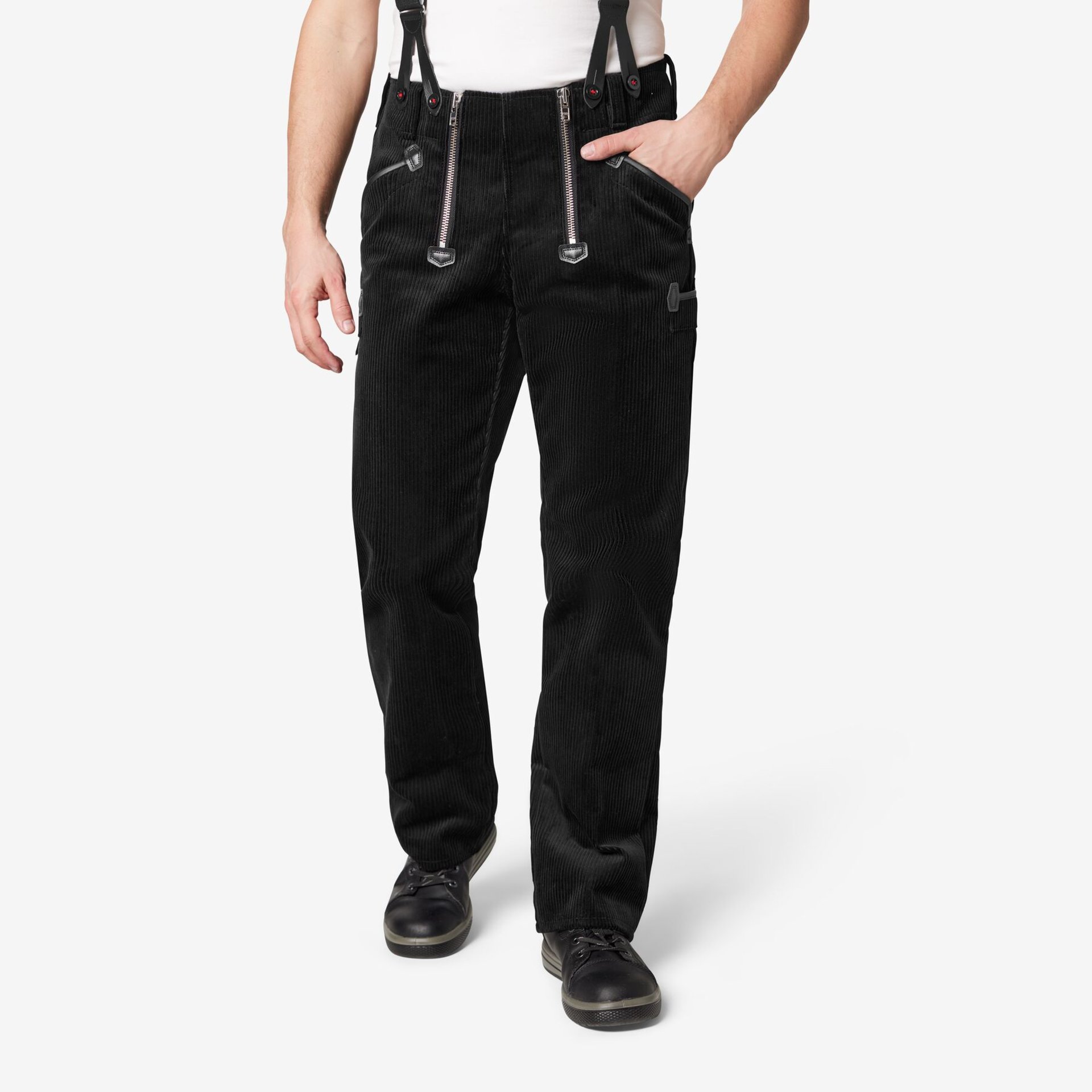 KARL-HEINZ Zunfthose Trenkercord schwarz 25