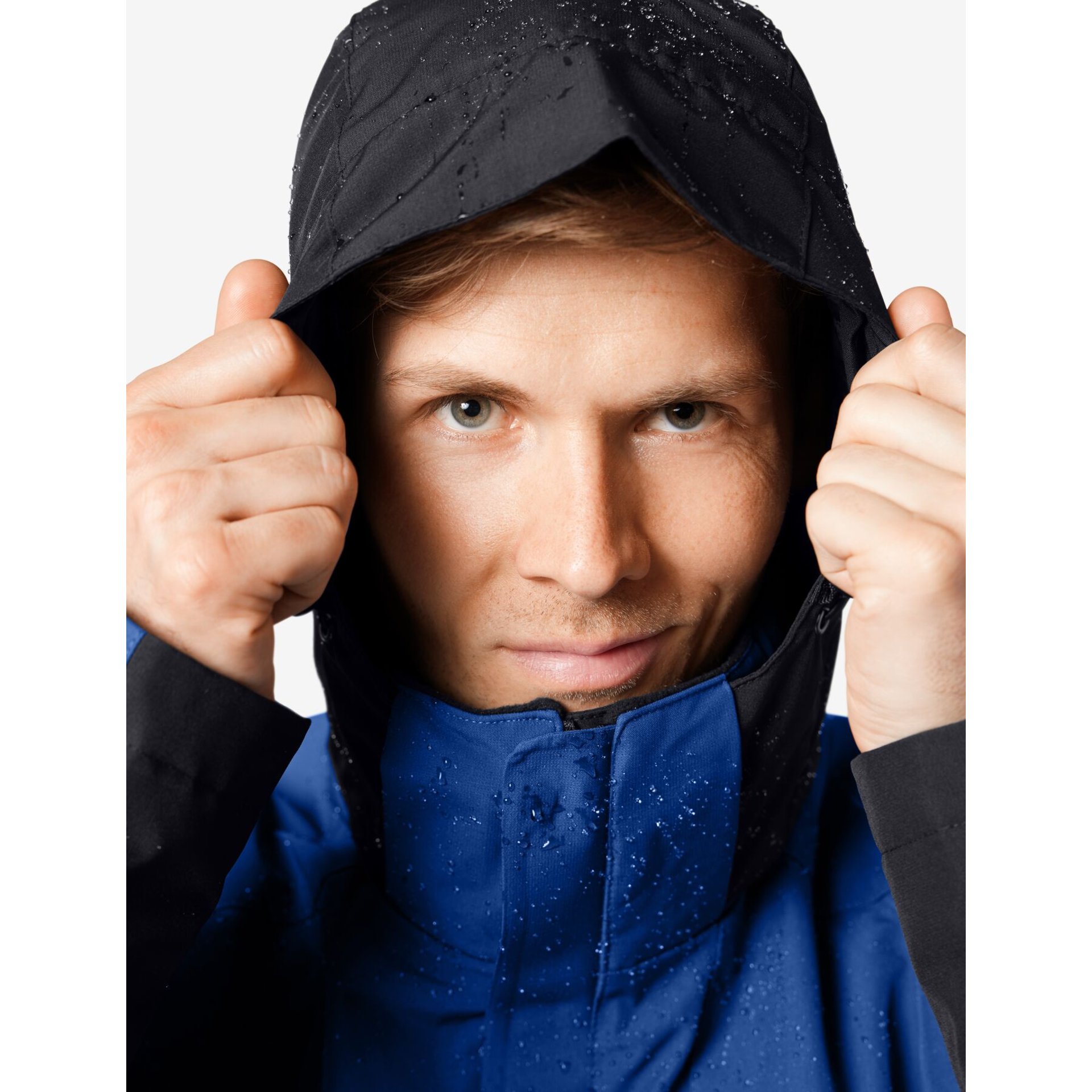 GEORG Arbeitsjacke Primaloft royalblau-schwarz M