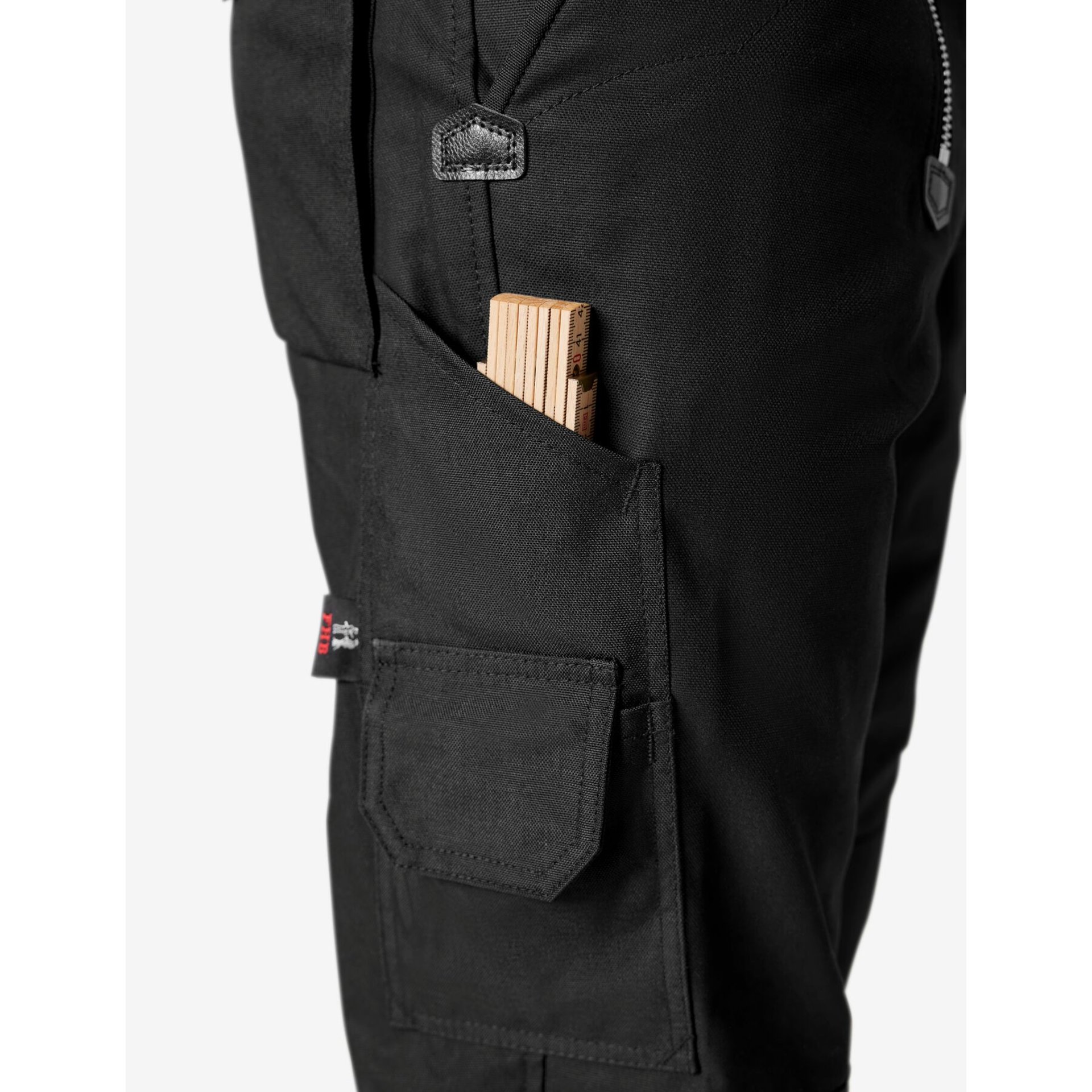 NILS Zunfthose Canvas und Cordura schwarz 46