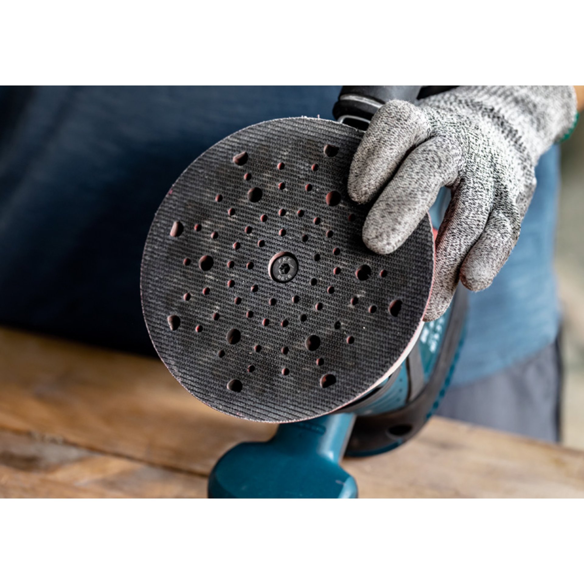 EXPERT Multi-Loch-Schleifteller für Bosch, 150 mm, mittel
