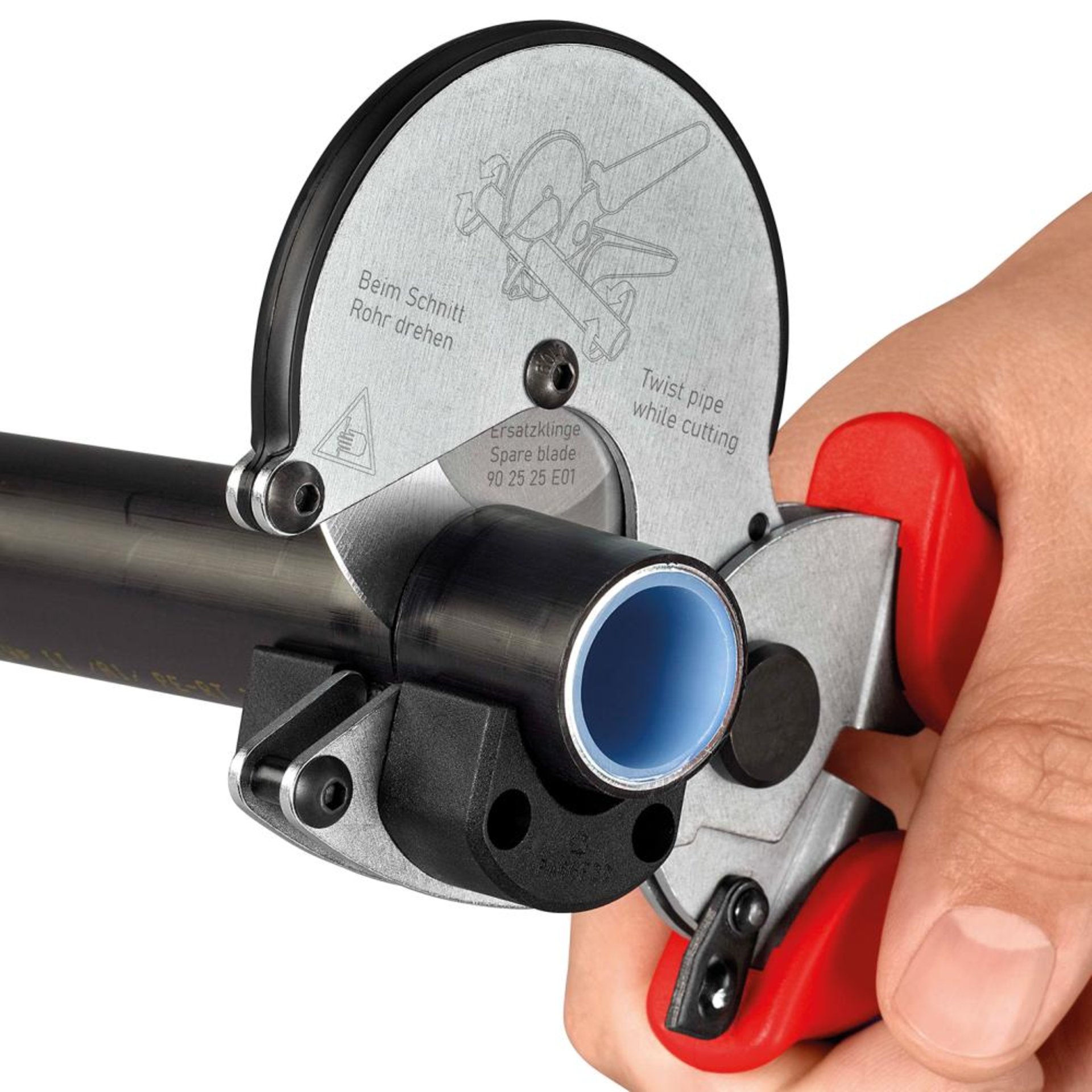 Rohrschneider f.Verbund/Kunststoffrohremax. D. 26mm KNIPEX